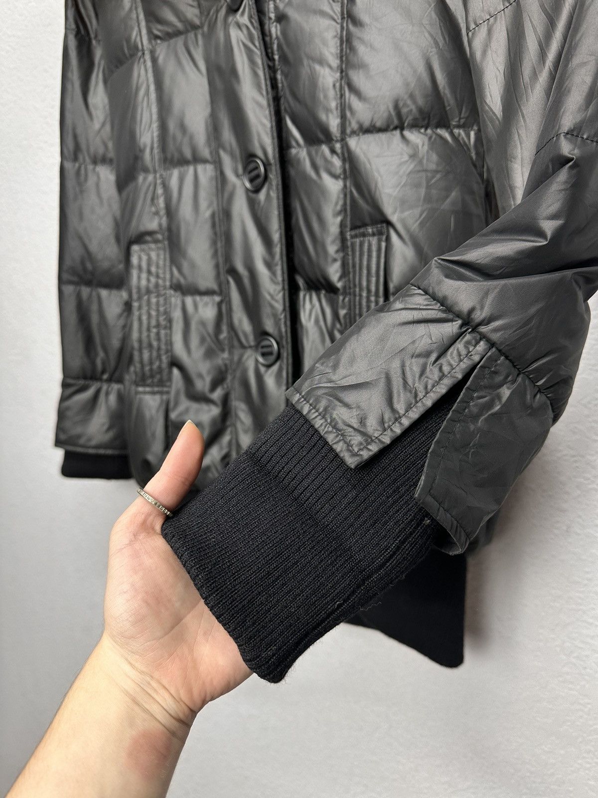 If Six Was Nine Vintage JAPAN Military Fur LGB Jacket Y2K Utility Cropped Size S / US 4 / IT 40 - 4 Thumbnail