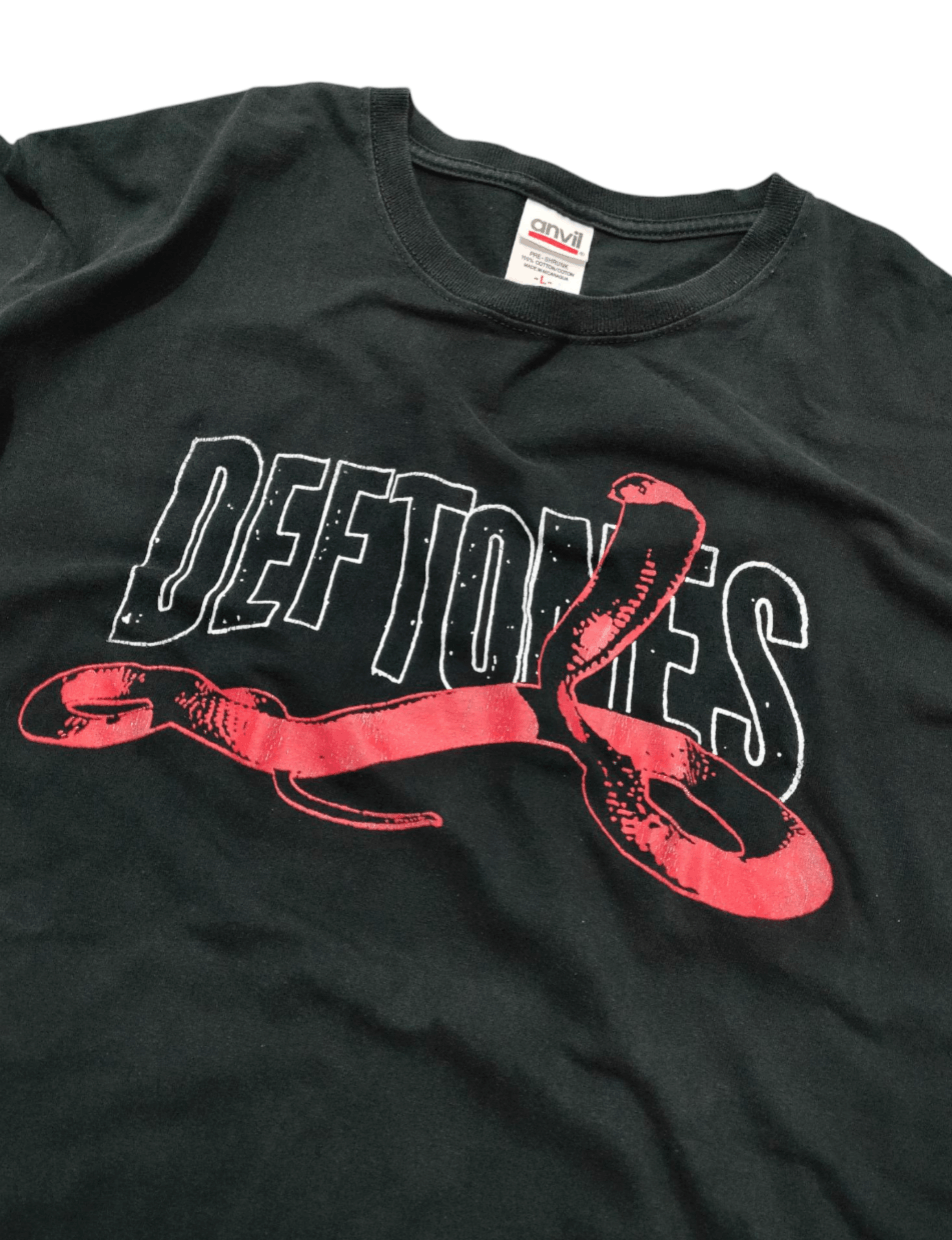 Band Tees Early 00s DEFTONES - COBRA SNAKE Vintage Band T-Shirt Size US L / EU 52-54 / 3 - 1 Thumbnail