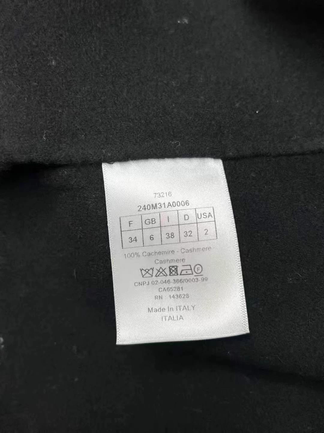 Christian Dior Monsieur Christian Dior Double-faced Cashmere Overcoat 34 Size XS / US 0-2 / IT 36-38 - 5 Thumbnail