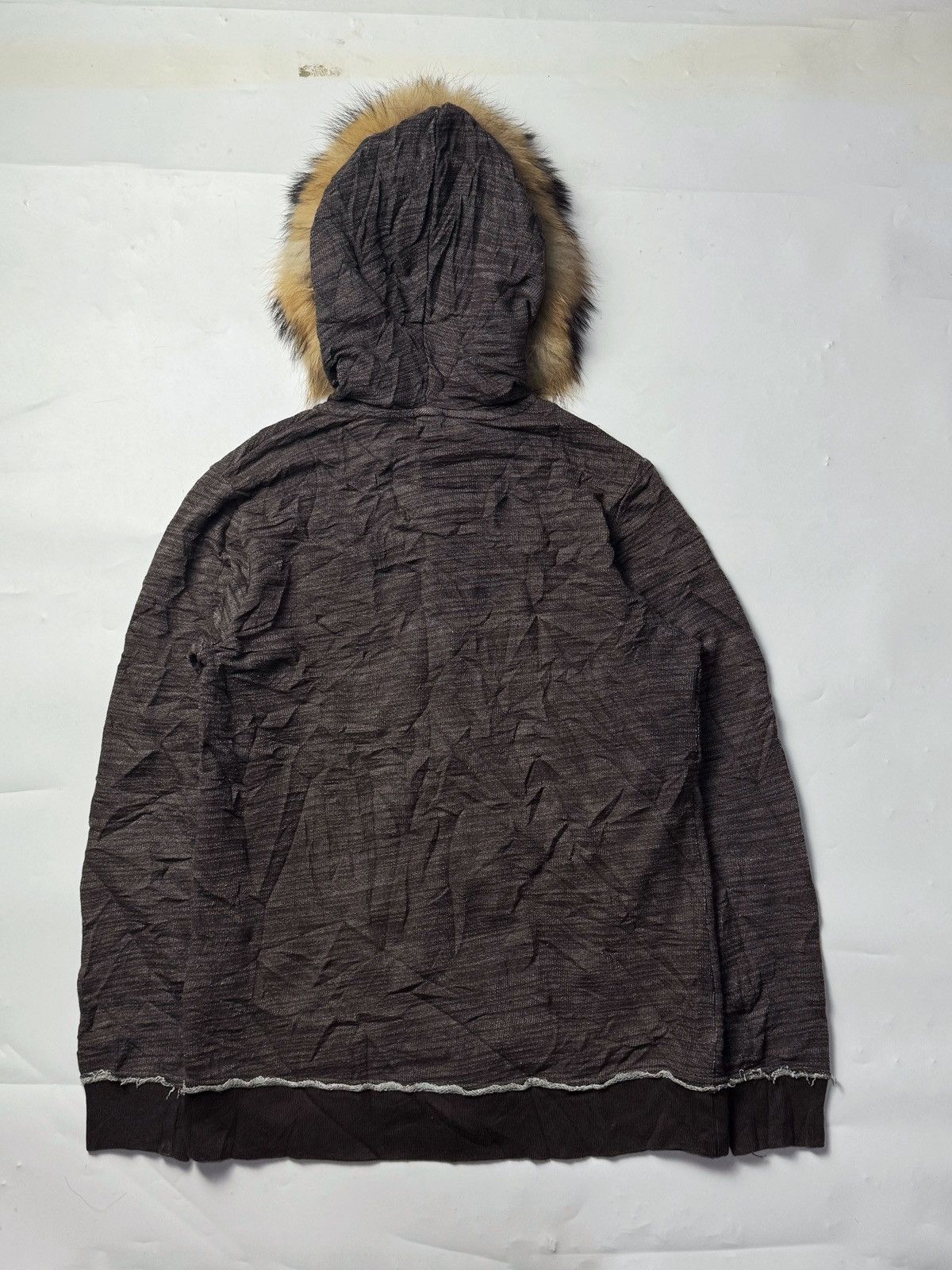 Beauty Beast × Hysteric Glamour × Japanese Brand Fur Hoodie Distressed Japanese Ikka Styled Size US M / EU 48-50 / 2 - 4 Thumbnail