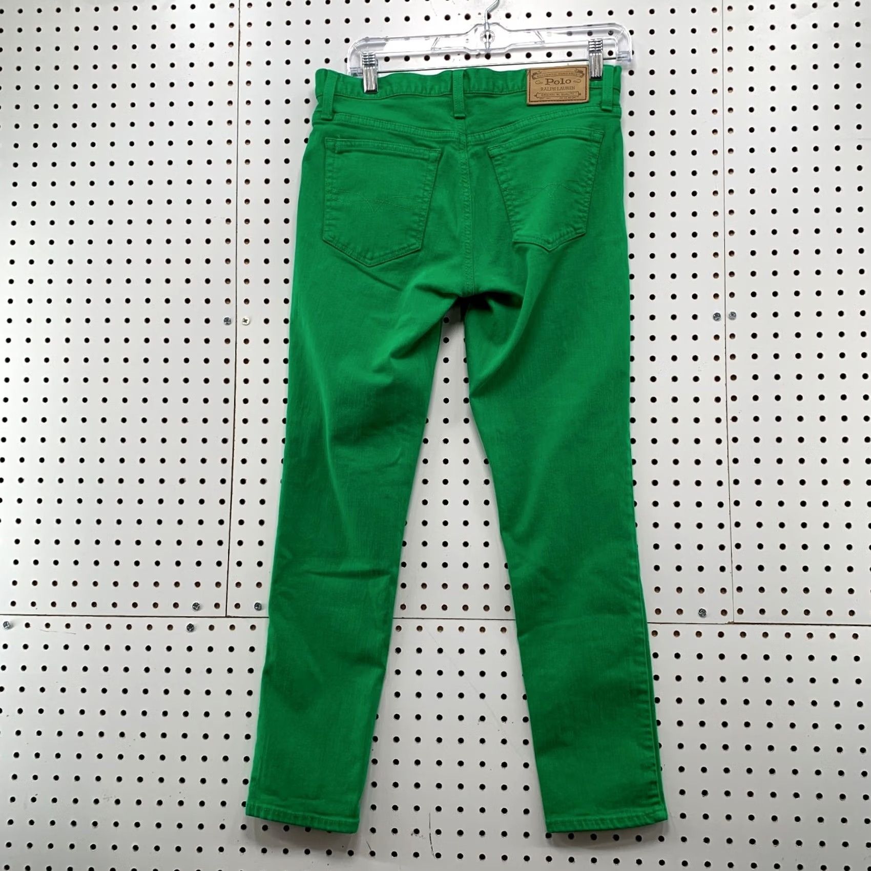 Polo Ralph Lauren Polo Ralph Lauren Denim Jeans Womens 29 Green Tompkins Skinny Crop 29x27 Size 29" - 5 Thumbnail