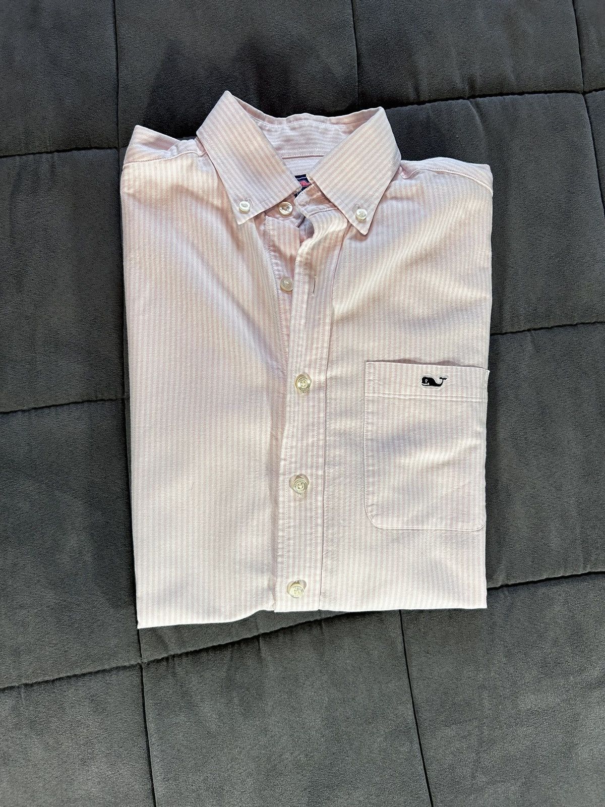 Vineyard Vines Vineyard Vines pink & white stripe shirt Size US S / EU 44-46 / 1 - 1 Thumbnail