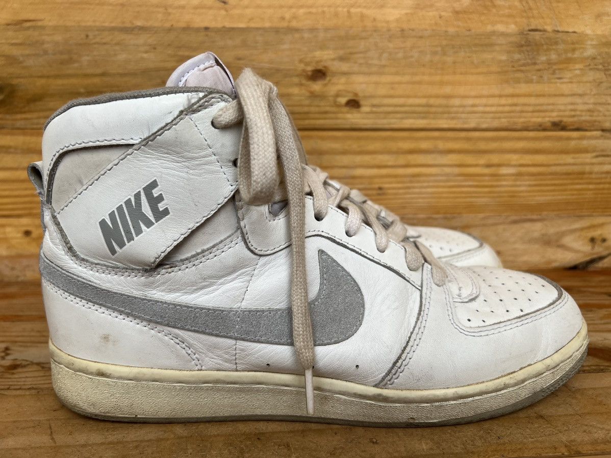 Nike RARE VTG 1985 Nike Team Convention High Top Sneakers Size US 9 / EU 42 - 6 Thumbnail