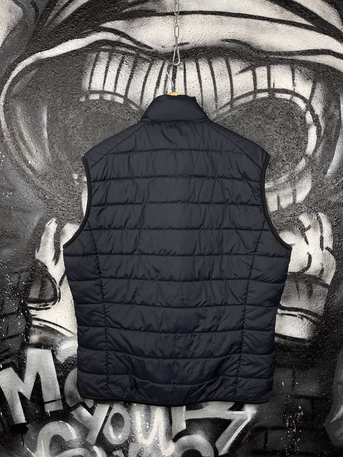 Marc O'Polo Marc O’ Polo Quilted Dark Blue Vest Recycled Fabric Men’s L Size US L / EU 52-54 / 3 - 9 Thumbnail
