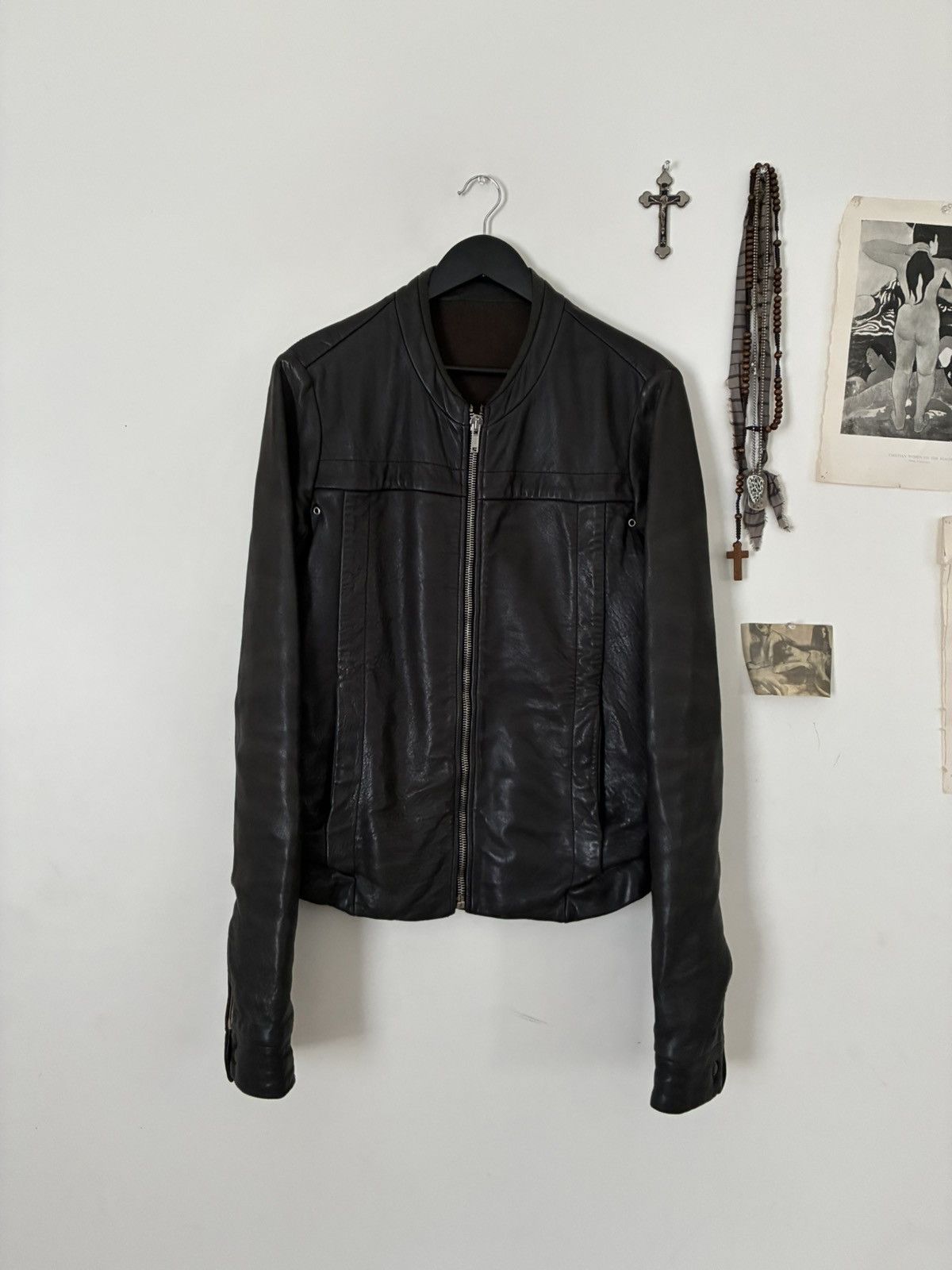Rick Owens Snakeskin Tecuatl Jacket | Grailed