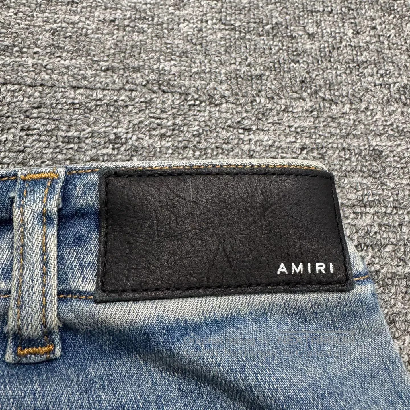 Amiri AMIRI Embroidered Leather Star Jeans. Size US 32 / EU 48 - 6 Thumbnail