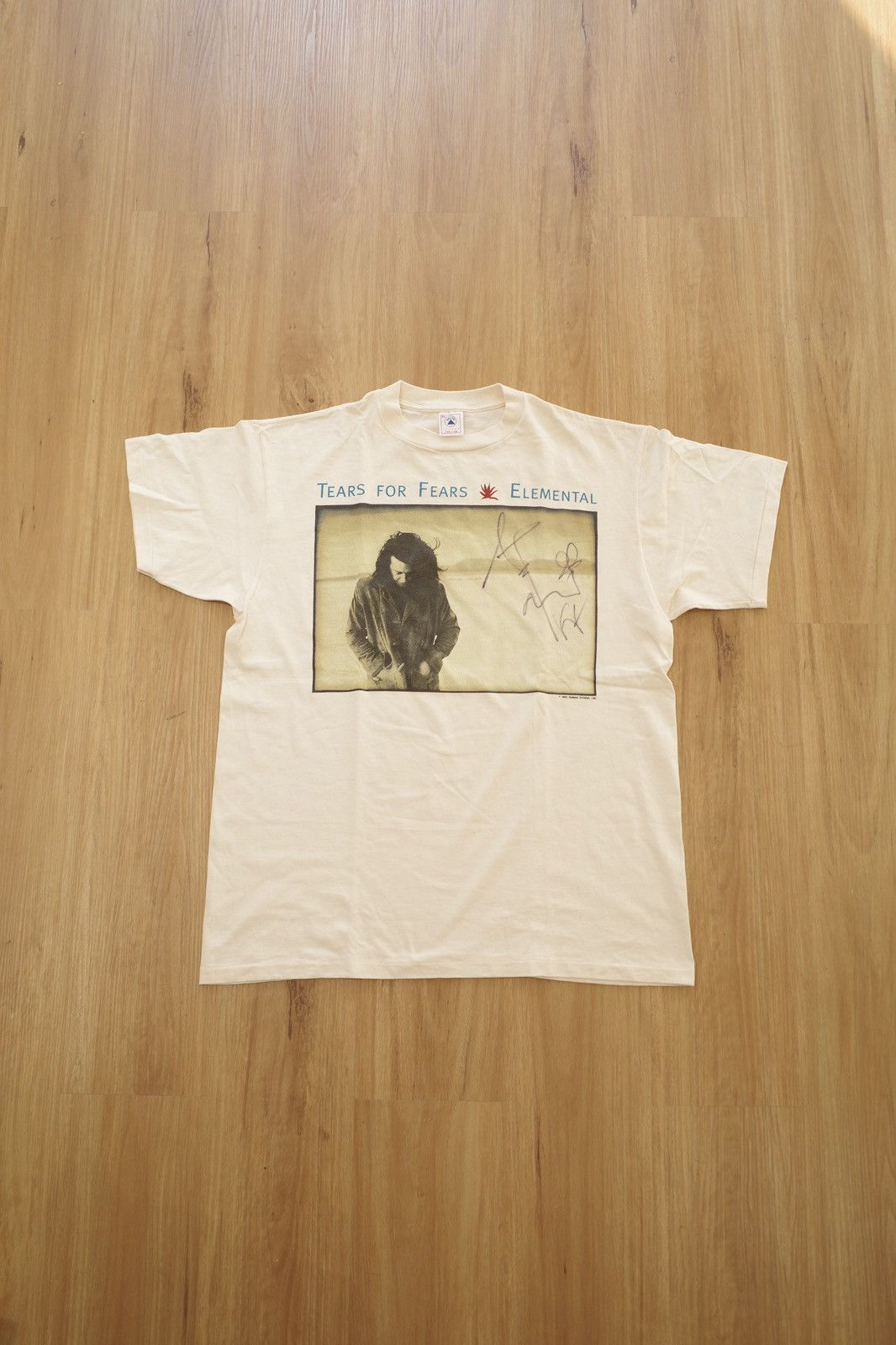 Band Tees Vintage 1993 Tears For Fears Elemental Tour T-Shirt Size US XL / EU 56 / 4 - 1 Thumbnail