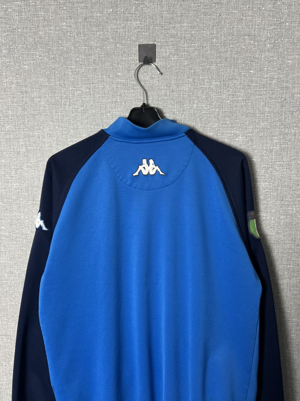 Kappa Vintage 2002 Kappa Italia Big Logo Football Track Top Jacket Size US L / EU 52-54 / 3 - 13 Thumbnail