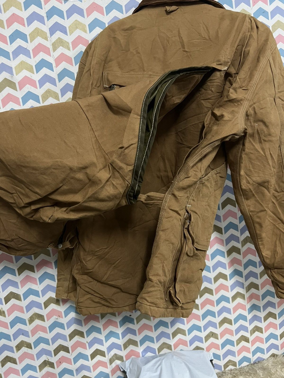 Carhartt 80s Carhartt Hunting Nice Jacket Size US L / EU 52-54 / 3 - 12 Thumbnail