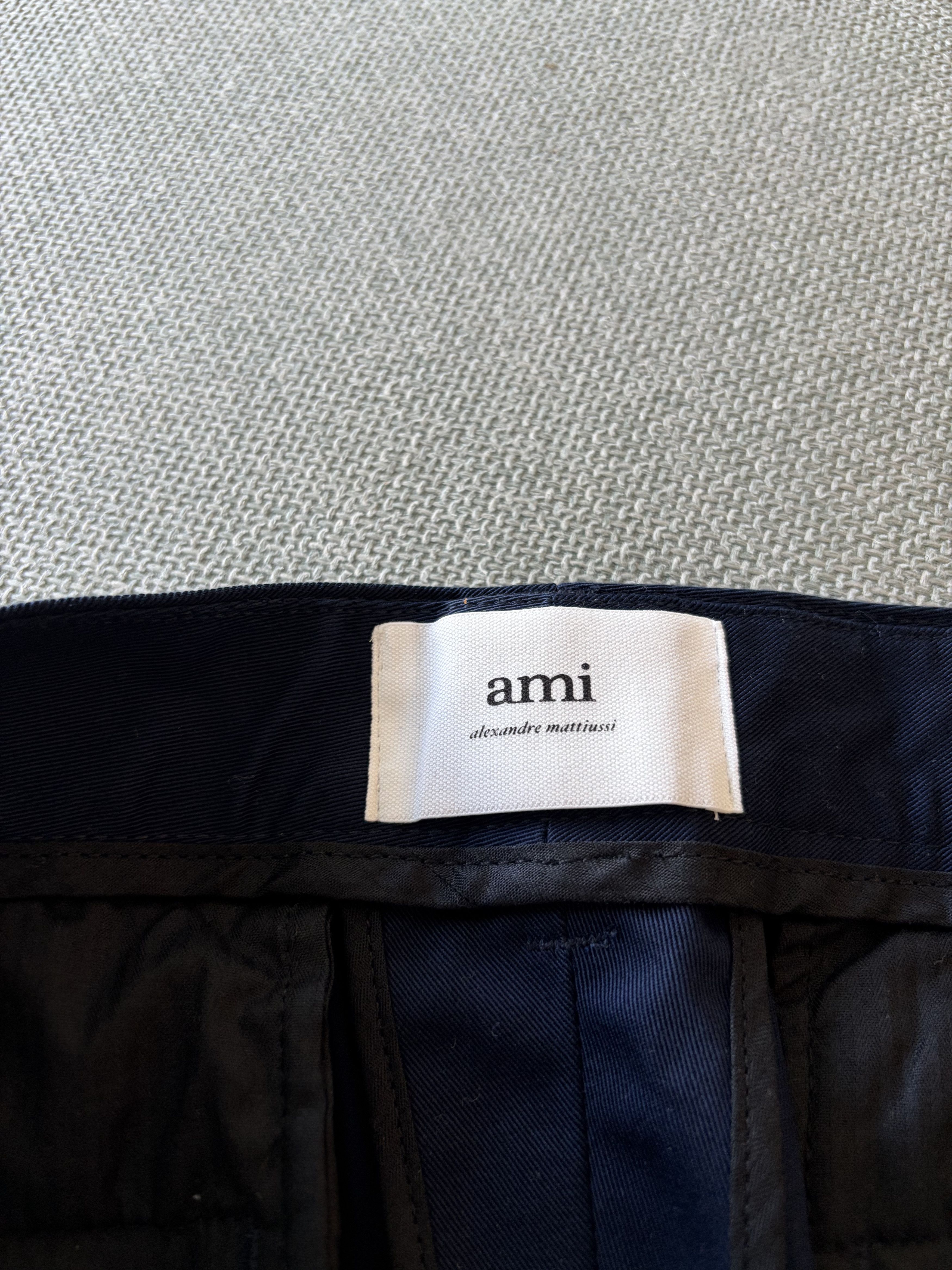 AMI *MSG TO OFFER* Ami Paris Straight Leg Trousers BNWT Size US 36 / EU 52 - 6 Thumbnail