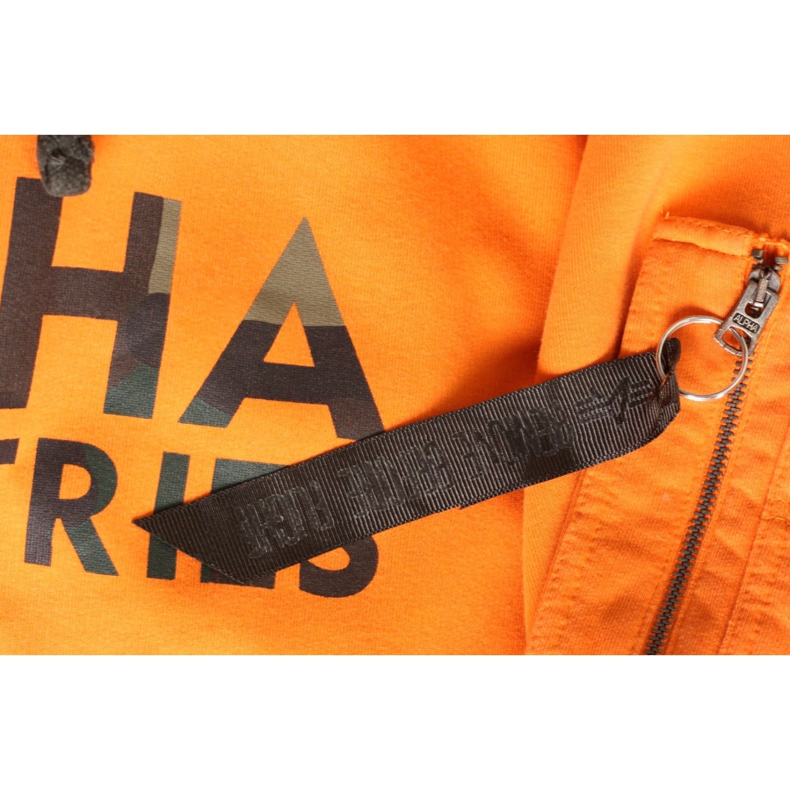 Alpha Industries ALPHA INDUSTRIES Pullover Hoodie Men M Orange Camouflage Logo Hoodie Mens Size M Vintage No (adjusted to fit constraints) Size US M / EU 48-50 / 2 - 4 Thumbnail