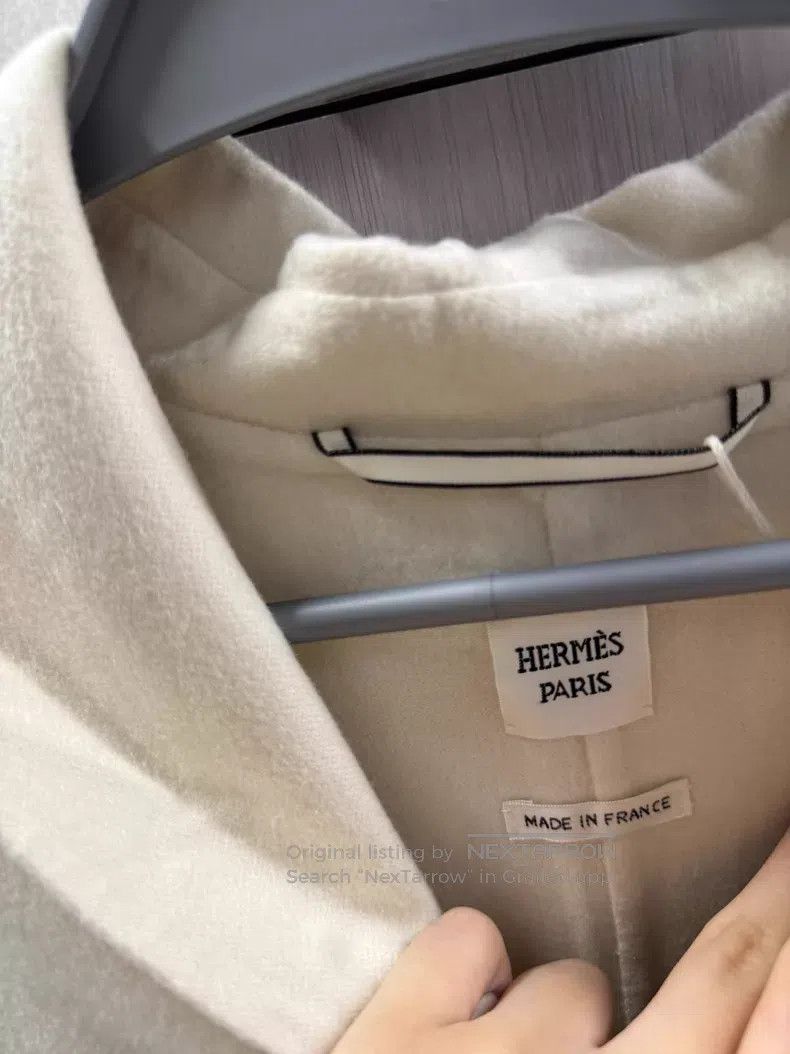 Hermes Hermes 23SS Tie-Dyed Pig Nose Buckle Cashmere Vest - Cashm Size XS / US 0-2 / IT 36-38 - 3 Thumbnail