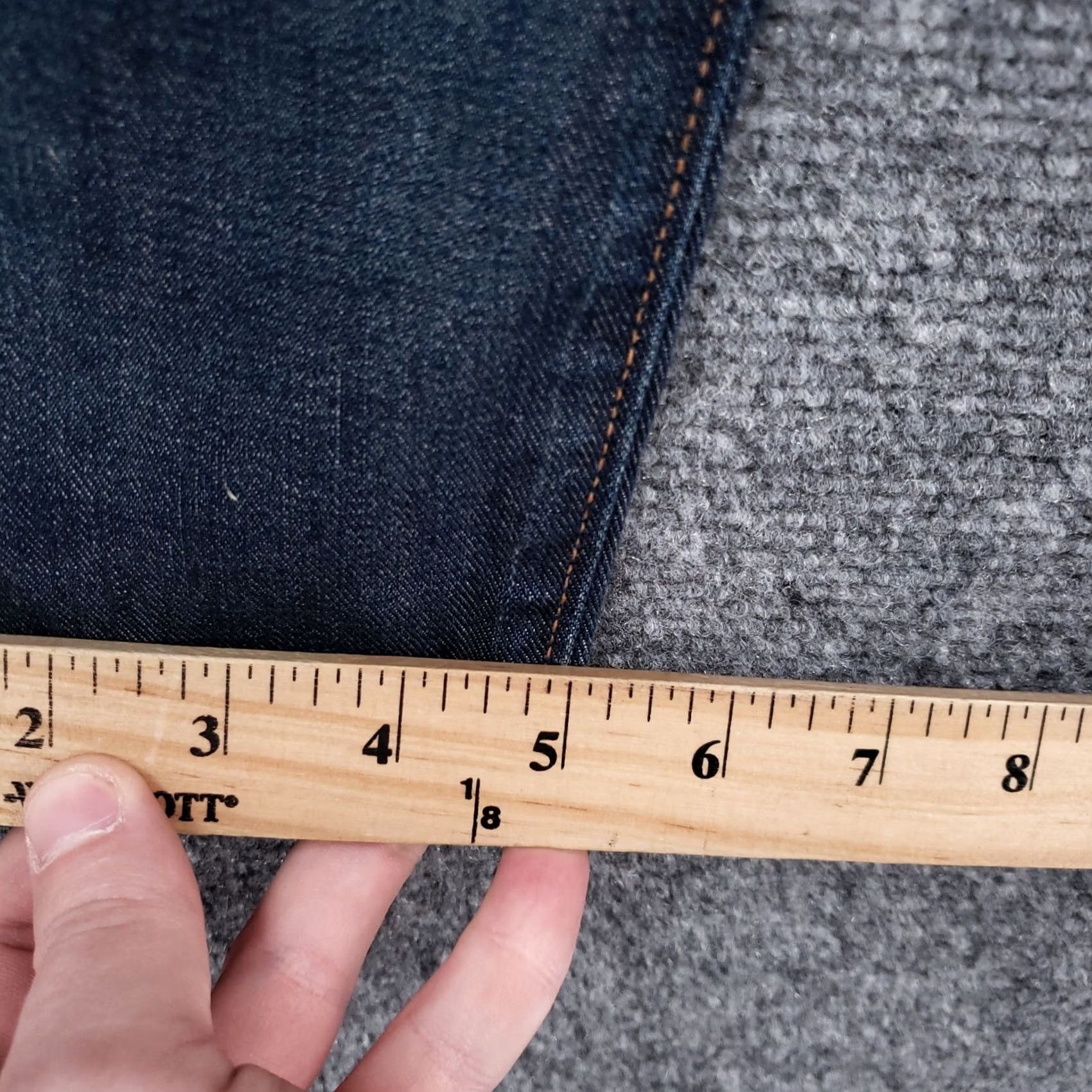 Lucky Brand Lucky Brand Jeans Womens 00 Blue Sienna Cigarette Slim Stretch Whiskered Size 24" / US 00 / IT 34 - 3 Thumbnail