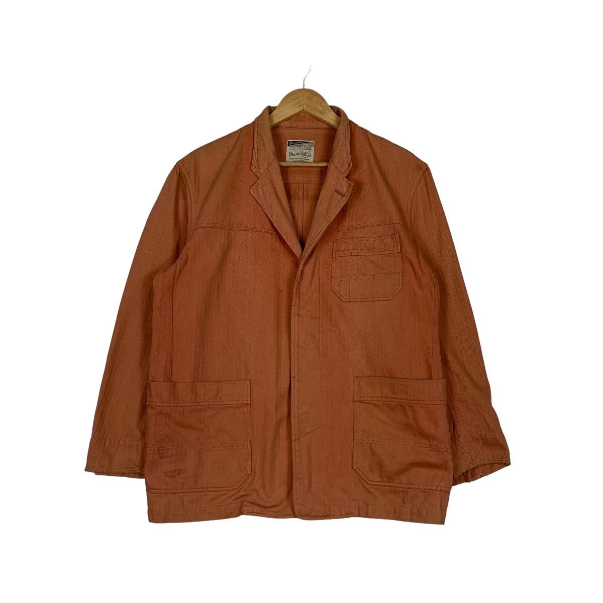 BIGI MEN’S BIGI Made in Japan Casual Jacket #1119-C51 Size US M / EU 48-50 / 2 - 1 Thumbnail