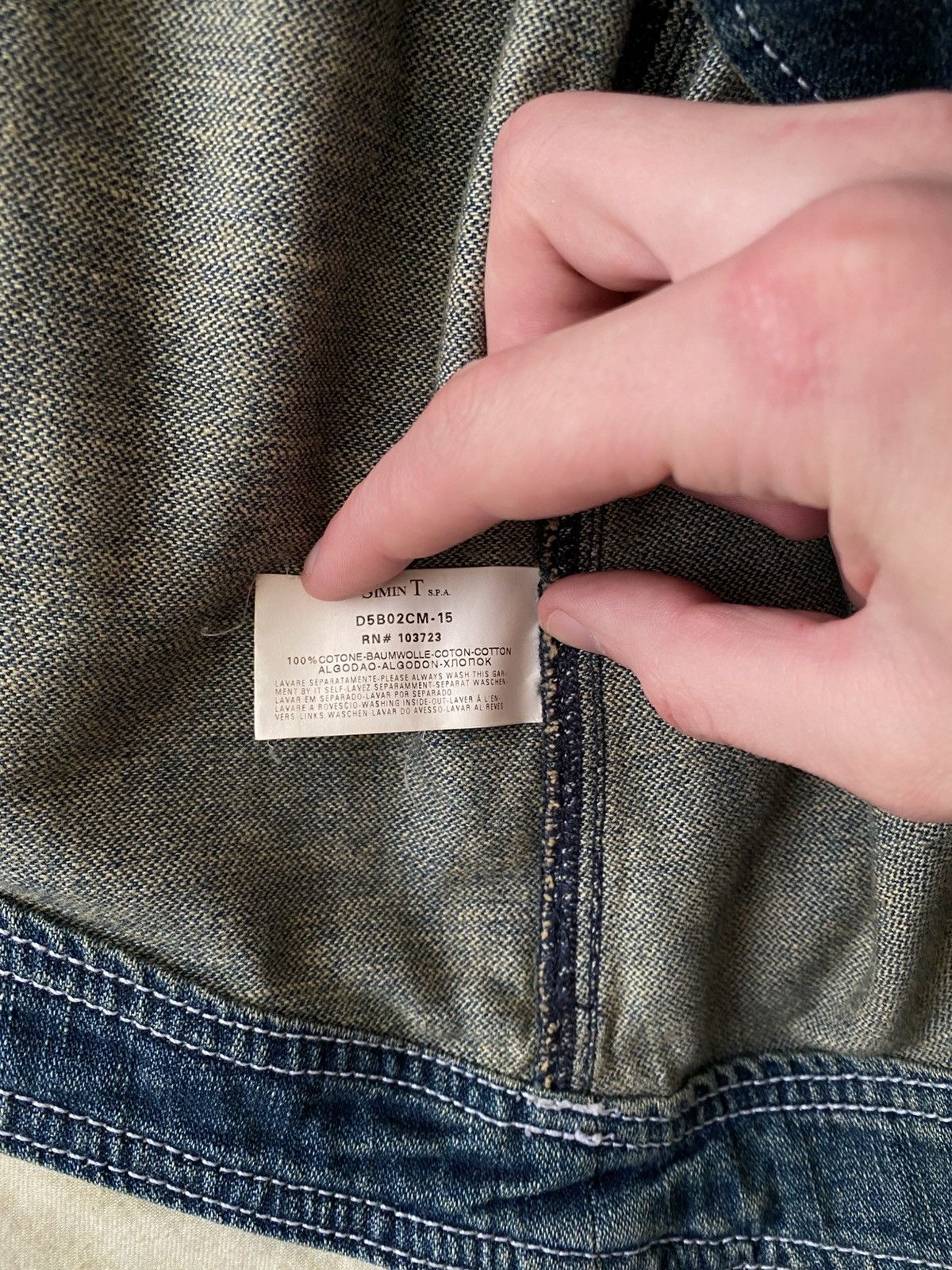 Armani Armani Archive Napoleon Multibutton Denim Jacket Size M / US 6-8 / IT 42-44 - 7 Thumbnail
