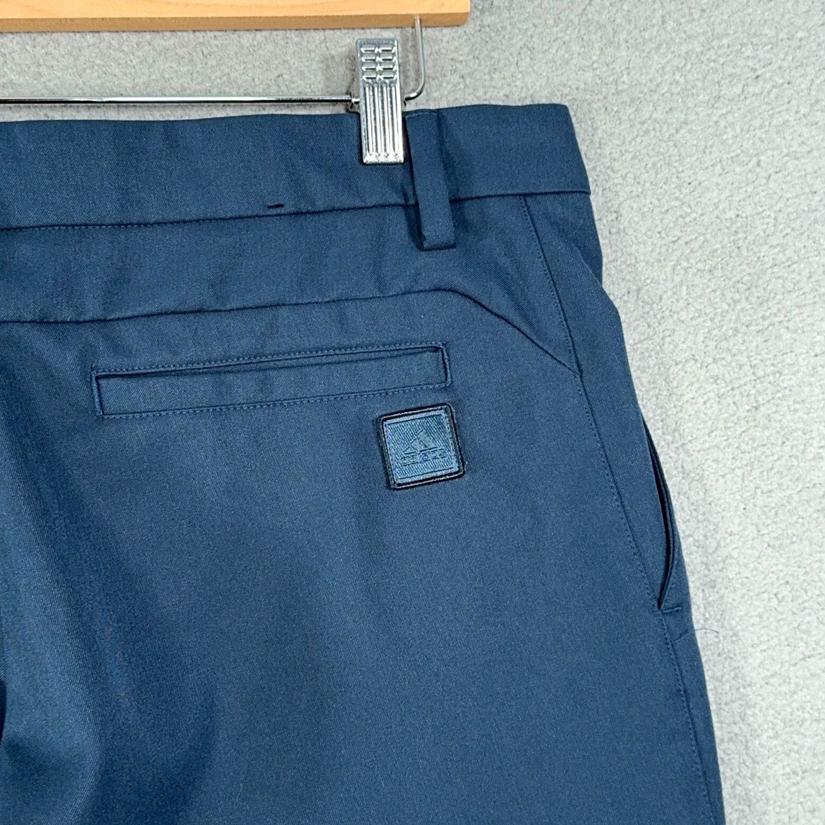 Adidas Adidas Cargo Pants Mens 34x29 Blue Track Pants Casual Stretch Pockets Regular finish: City Sports Size US 33 - 4 Thumbnail