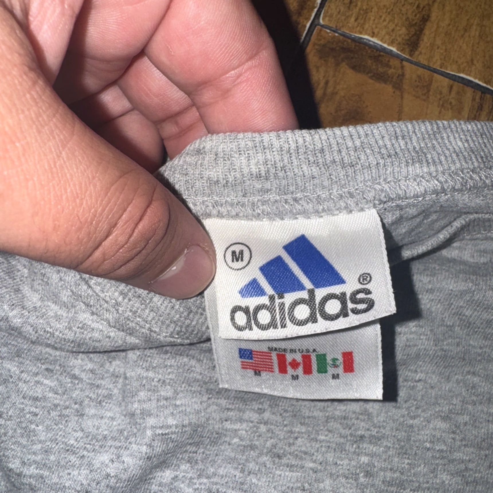 Adidas VINTAGE adidas Long Sleeve Shirt Mens M Grey 20x24 Adidas Shirt Long Sleeve Mens Grey 20x24 Size US M / EU 48-50 / 2 - 4 Thumbnail