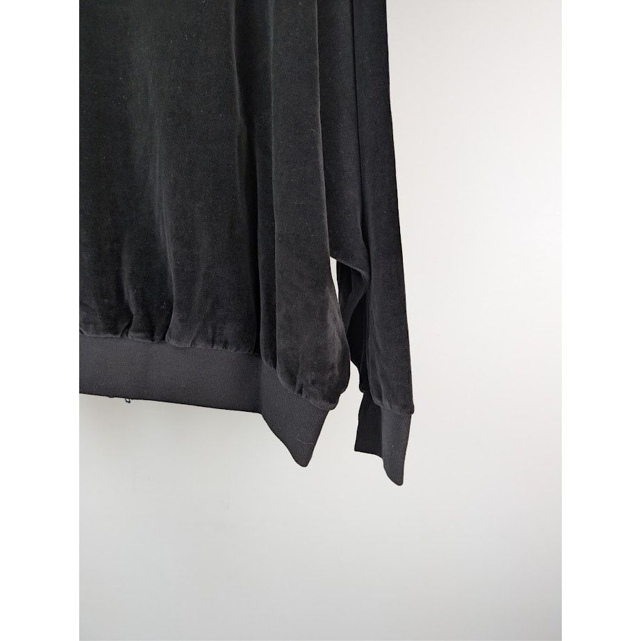 Balenciaga o1rshd1 Oversized Zip-Up Hoodies in Black/White Size US M / EU 48-50 / 2 - 12 Thumbnail