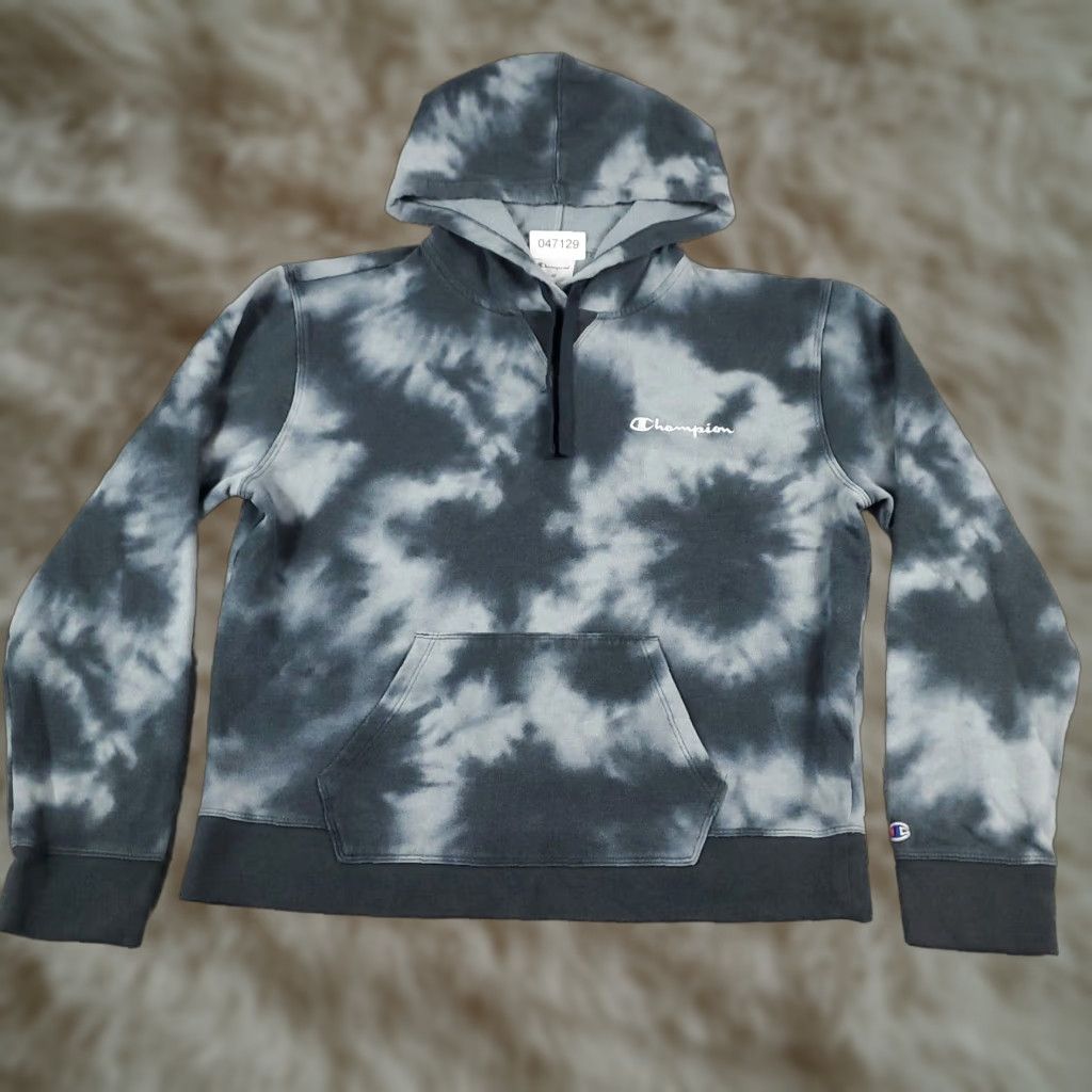 Champion Champion Hoodie Women’s Large Blue Pullover Activewear Fleece Sweatshirt Size L / US 10 / IT 46 - 1 Thumbnail