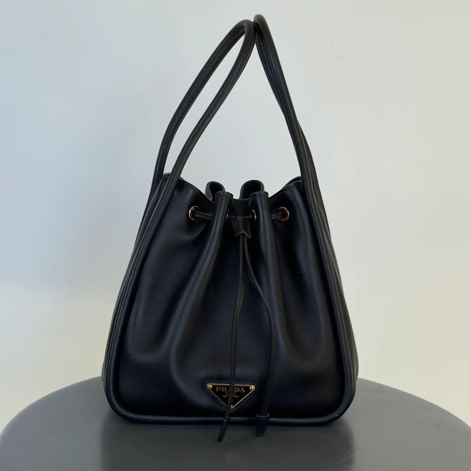 Prada o1B3y1r0426 Size: OS / Mini Bucket Bag in Black Size ONE SIZE - 1 Thumbnail