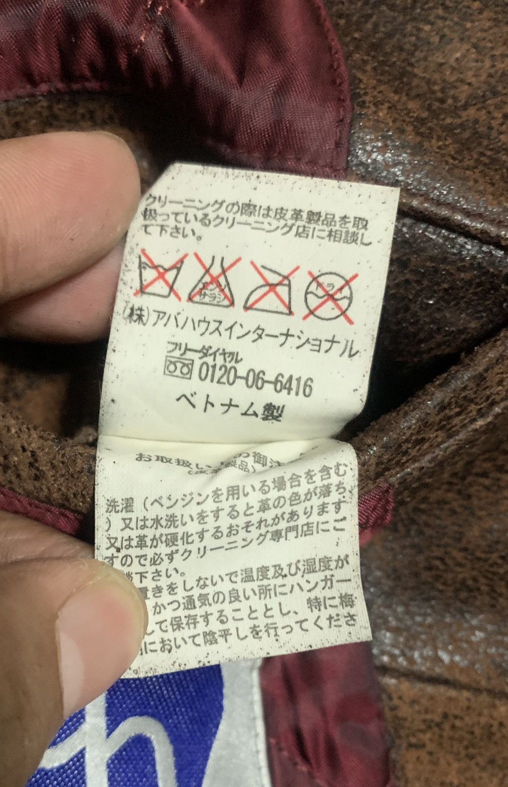 If Six Was Nine Vintage Double Collar Leather Jacket By Abahouse Size US M / EU 48-50 / 2 - 11 Thumbnail