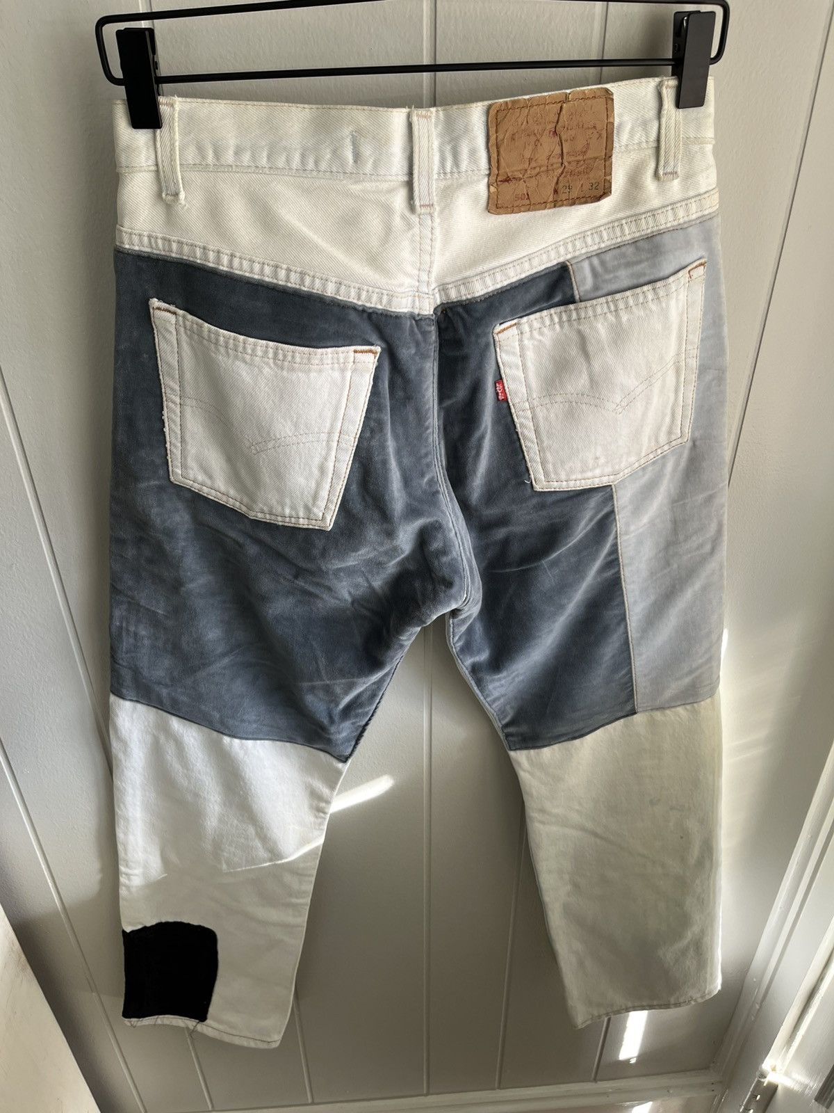 Off-White Off White x Levis Patchwork Vintage Denim Size US 29 - 6 Thumbnail