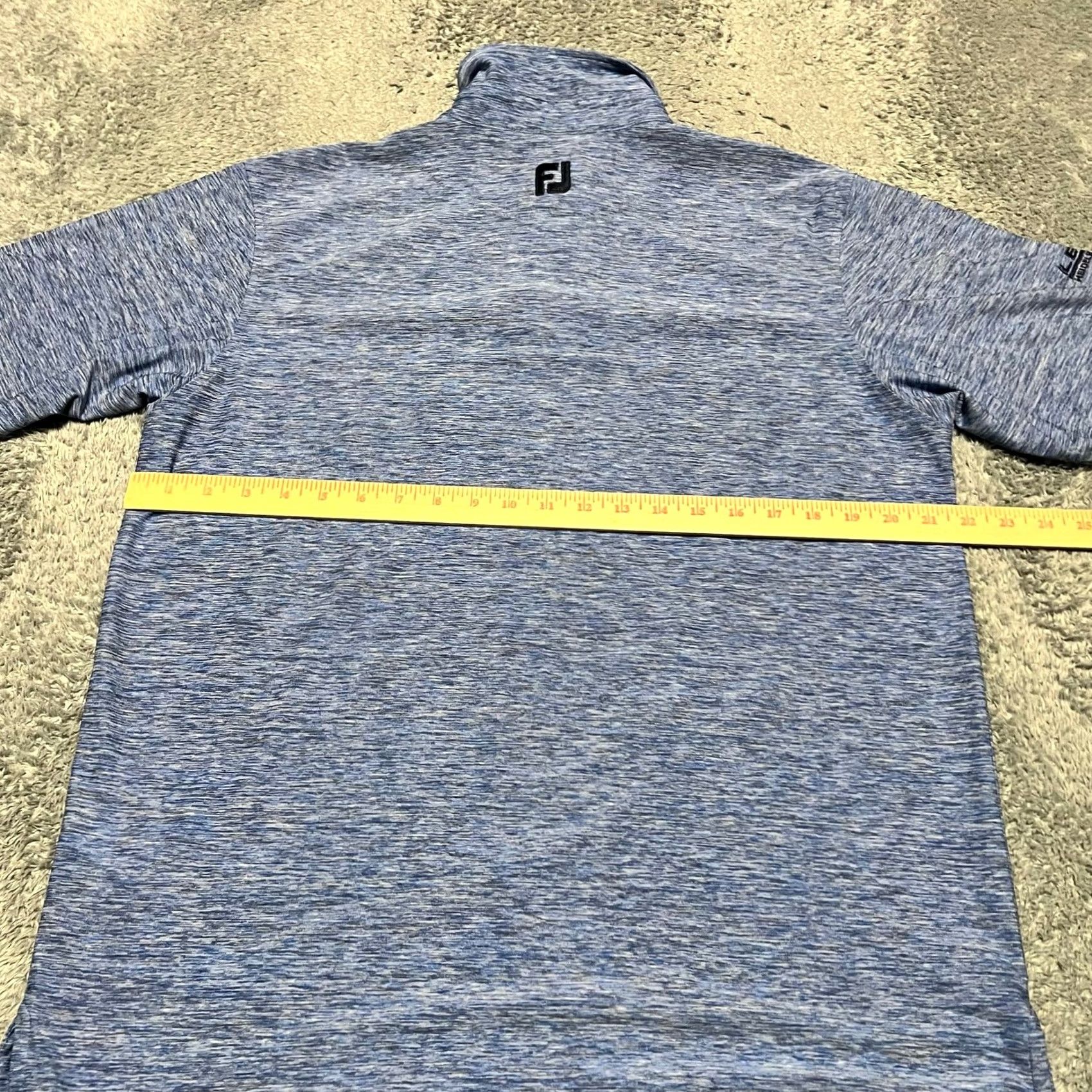 Footjoy Footjoy Polo Shirt Mens Medium Blue Performance Golf Heather Mens Size US M / EU 48-50 / 2 - 4 Thumbnail