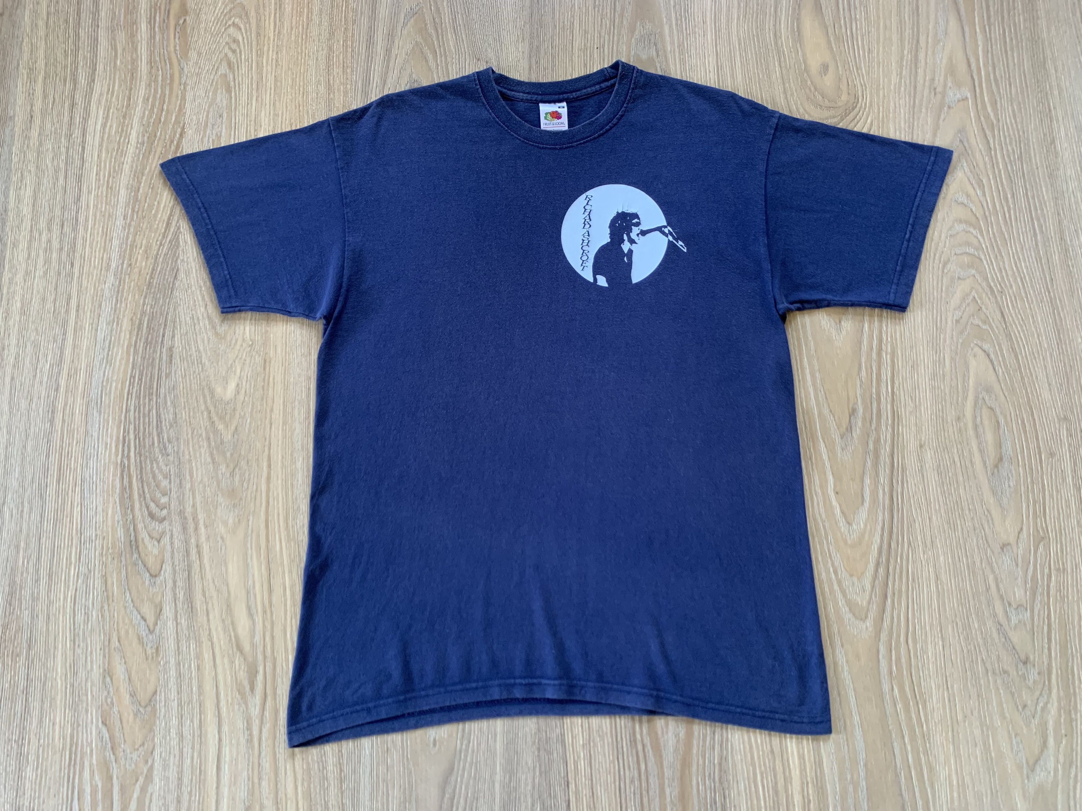 Band Tees × Fruit Of The Loom Vintage Richard Ashcroft T Shirt Size US M / EU 48-50 / 2 - 2 Thumbnail