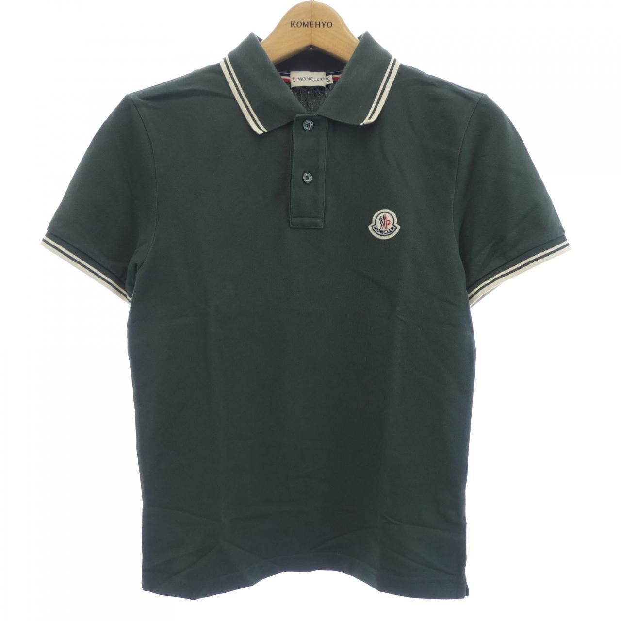 Moncler Moncler Moncler Cotton Polo Shirt Textile Tops DUTY FREE for USA Size ONE SIZE - 1 Thumbnail