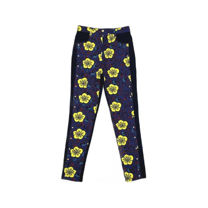 Kenzo KENZO Casual Chic Floral Straight-Leg Pants -2507 Size US 28 / EU 44 - 2 Thumbnail