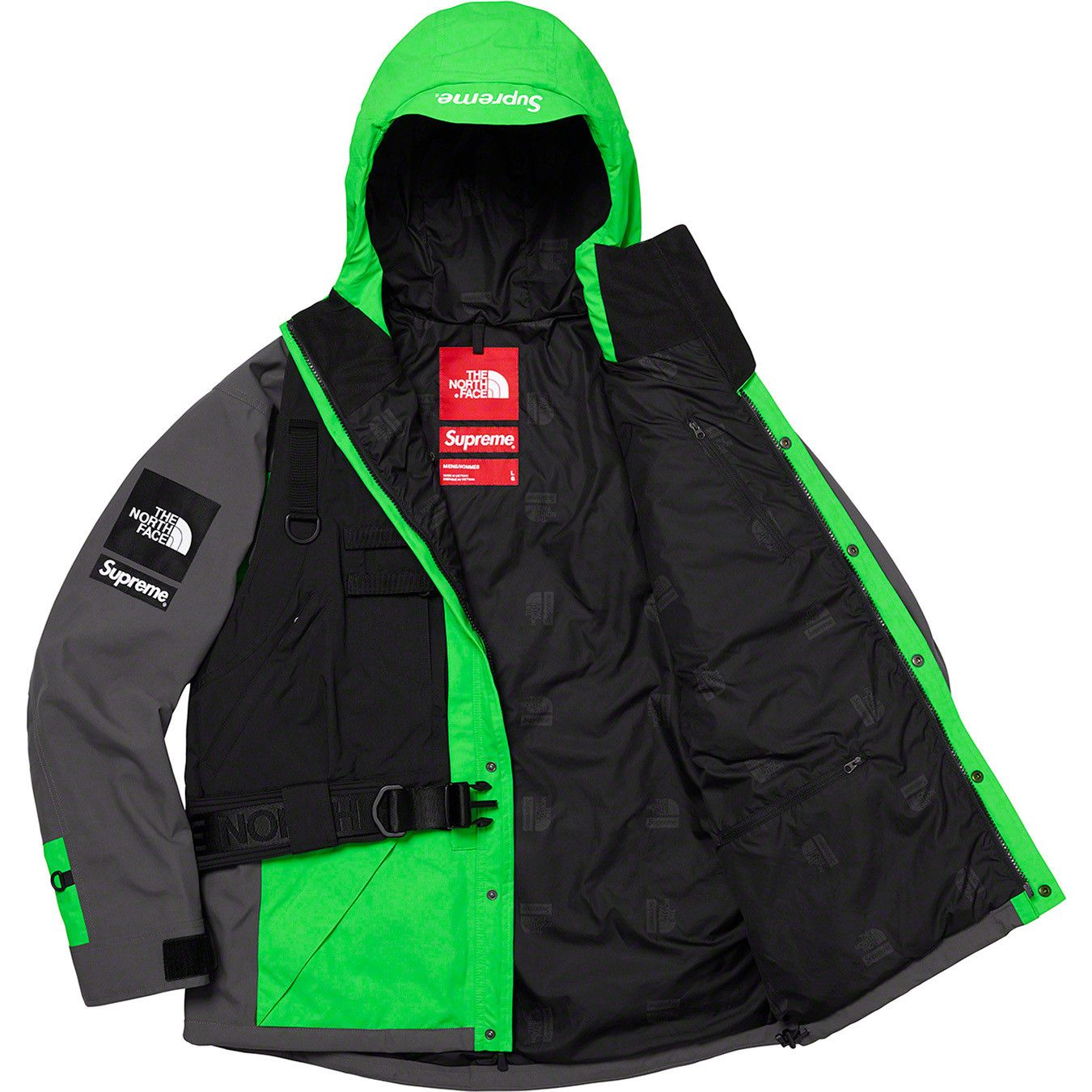 Supreme × The North Face F/W 2020 RTG Jacket + Vest Green SZ XL Size US XL / EU 56 / 4 - 7 Thumbnail