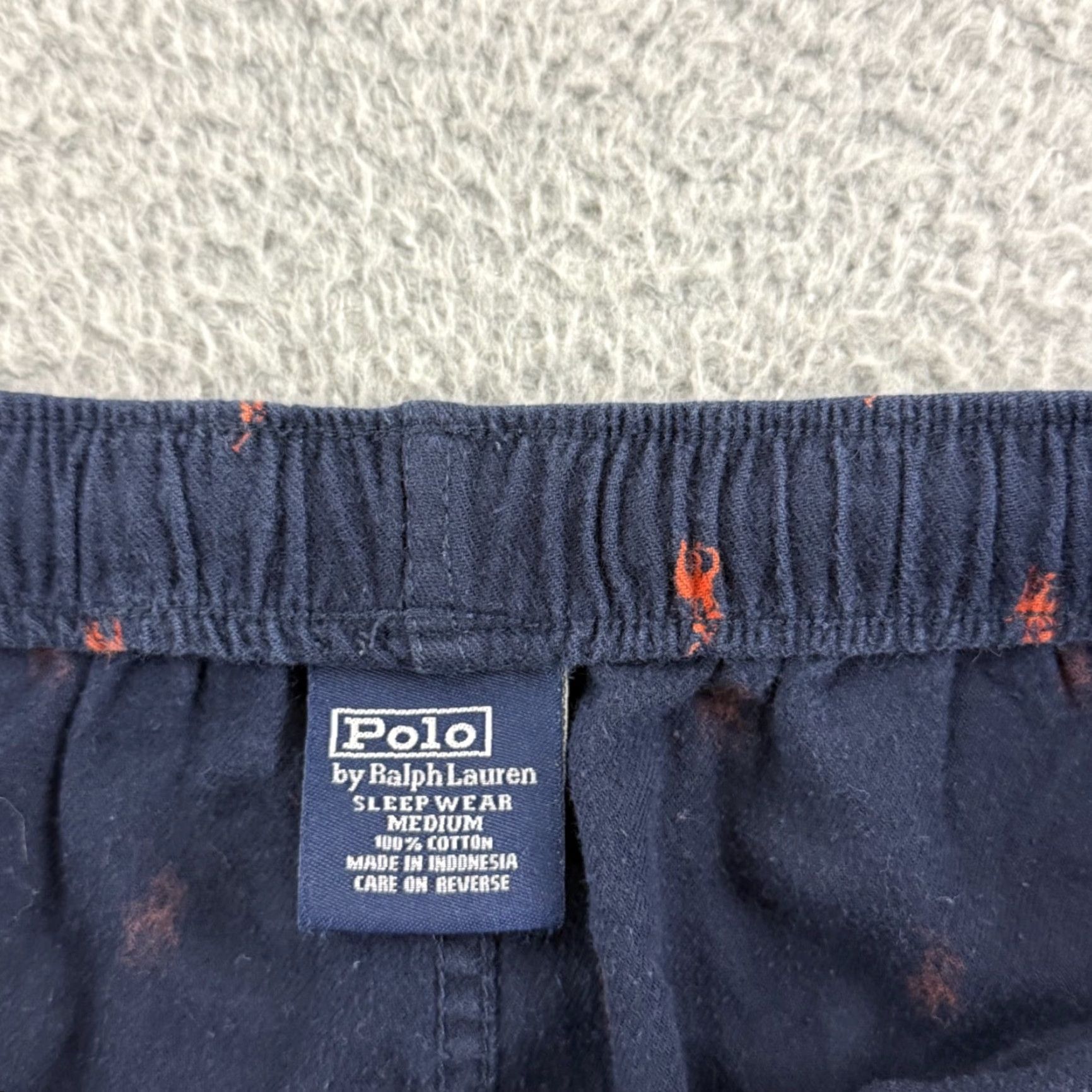 Polo Ralph Lauren Polo Ralph Lauren Sleepwear Pants Men Medium Loose Lounge Pony Logo Print Preppy Size US M / EU 48-50 / 2 - 4 Thumbnail