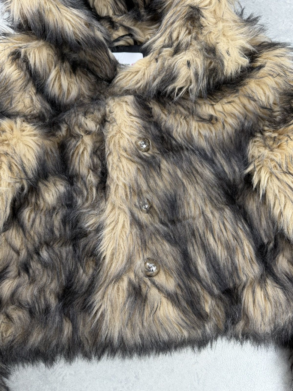 H&M × Paco Rabanne Rabanne x H&M Faux Fur Hooded Jacket Size S Size S / US 4 / IT 40 - 6 Thumbnail