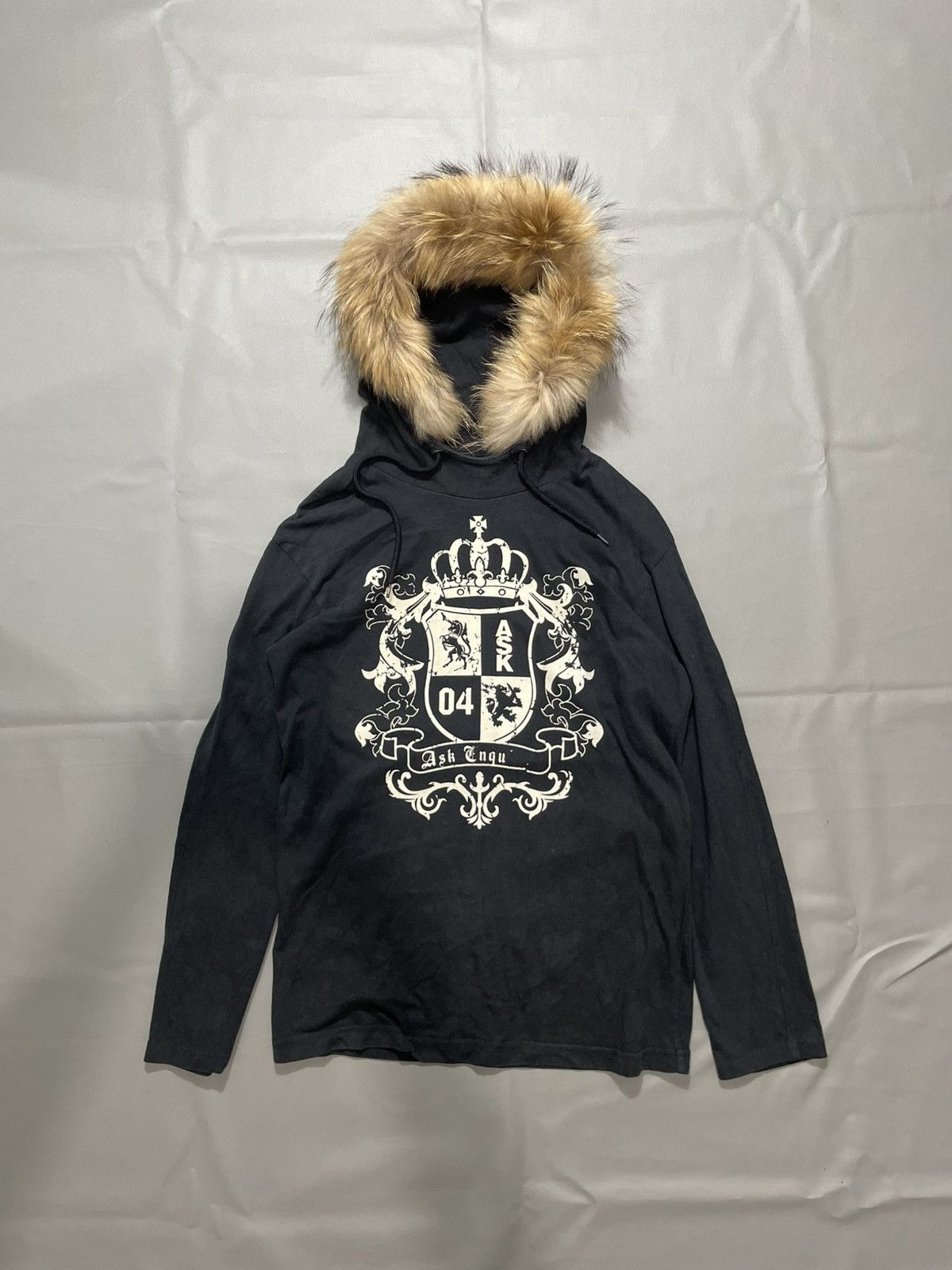 14th Addiction Ask Mask Fur Hoodie Gothic lgb style Size US M / EU 48-50 / 2 - 1 Thumbnail