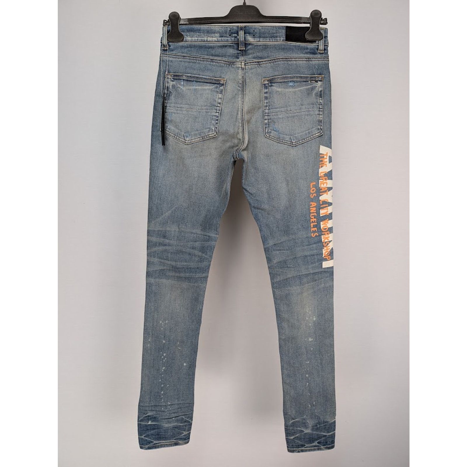Amiri o1rshd1 TGCW Amiri Jeans in Orange Size US 34 / EU 50 - 12 Thumbnail