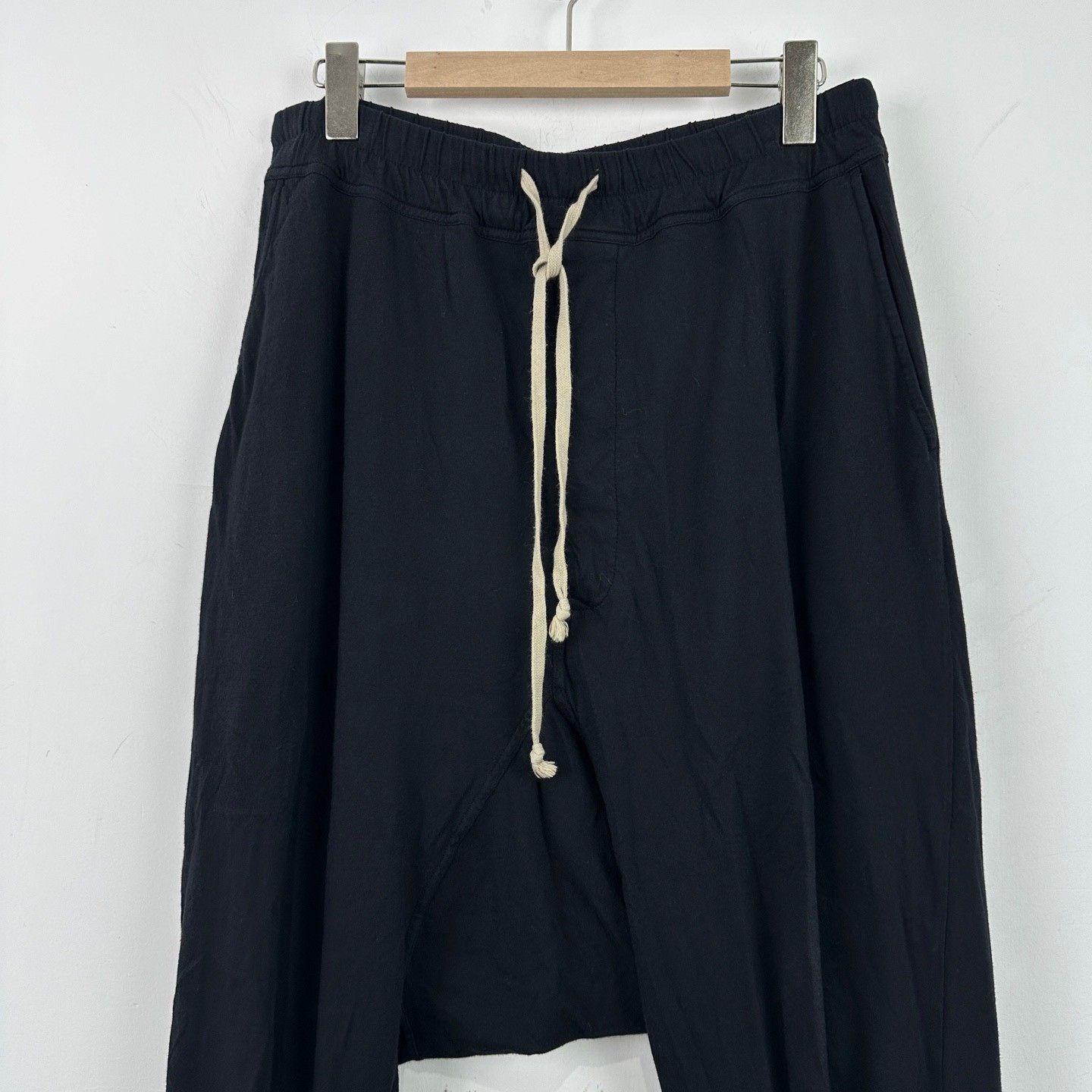 Rick Owens Rick Owens Drop-Crotch Tapered Pants S Size US 26 / EU 42 - 3 Thumbnail
