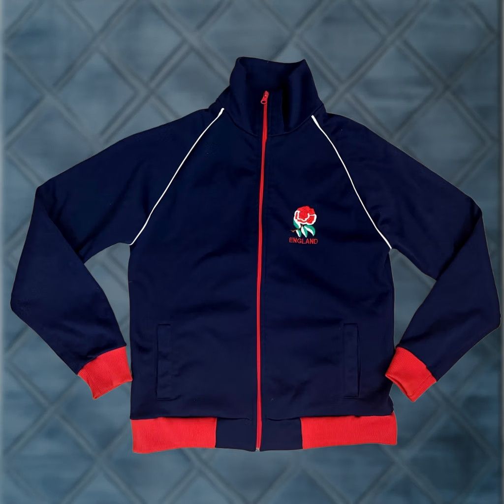 North Sails Jacket Mens Medium Blue Full Zip Rugby Track England, Men's