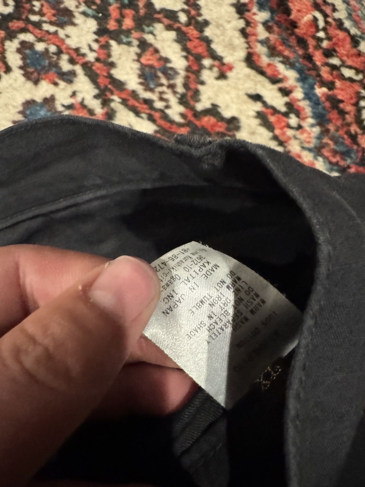 Kapital Black Kapital Cargo pants Size US 32 / EU 48 - 4 Thumbnail