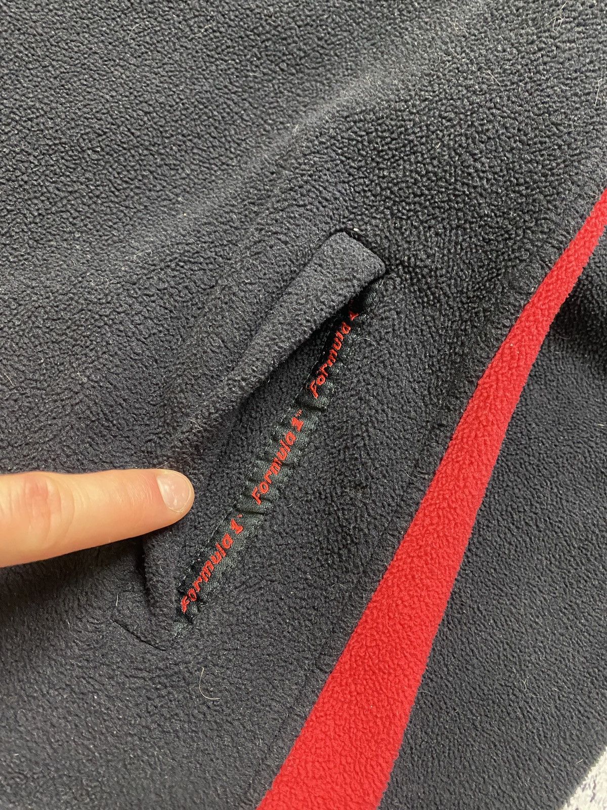 Ferrari × Vintage Vintage 90s Formula 1 Racing Fleece Jacket Ferrari Size US XL / EU 56 / 4 - 6 Thumbnail