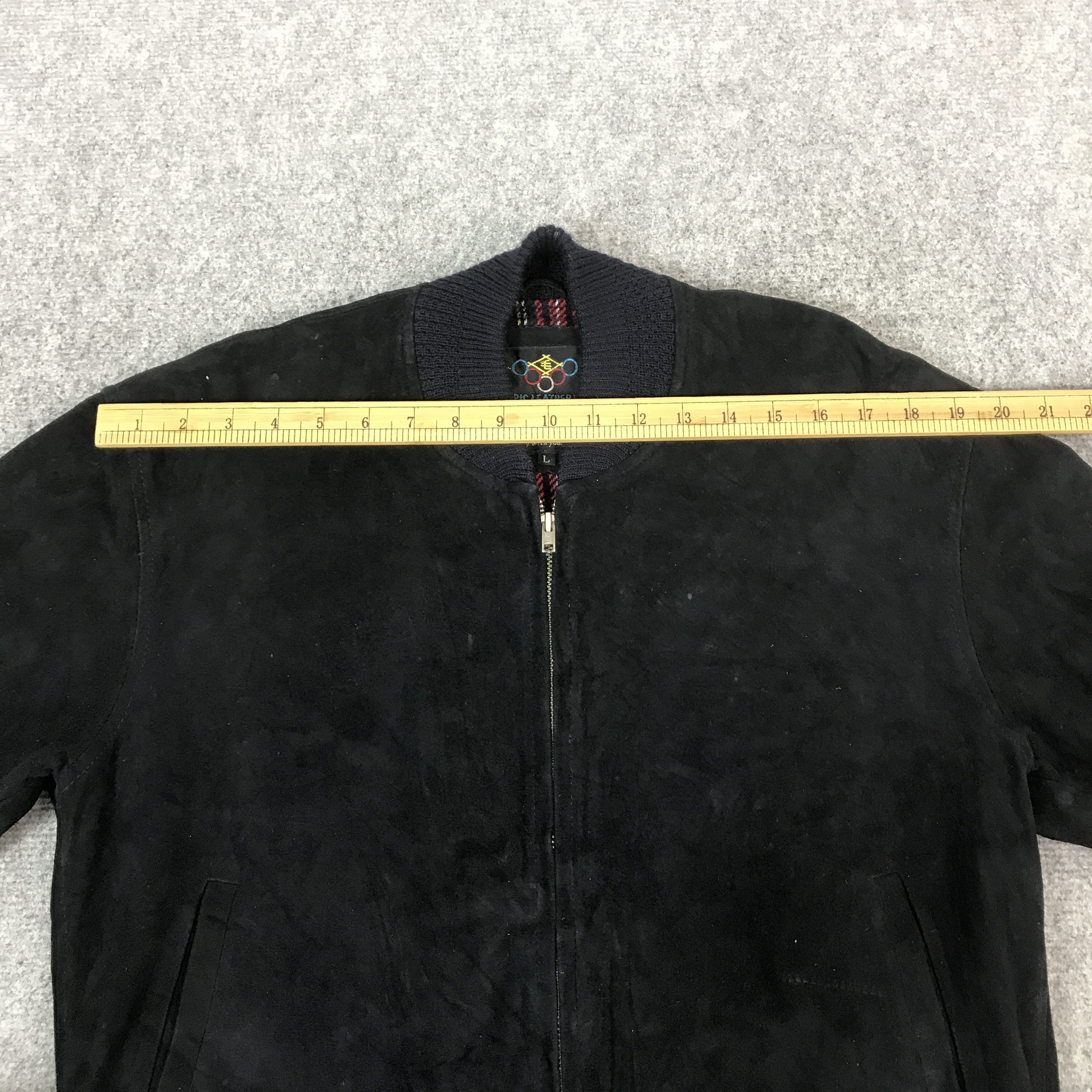 USA Olympics VINTAGE OLYMPICS LEATHER WEAR BOMBER JACKET Size US L / EU 52-54 / 3 - 5 Thumbnail