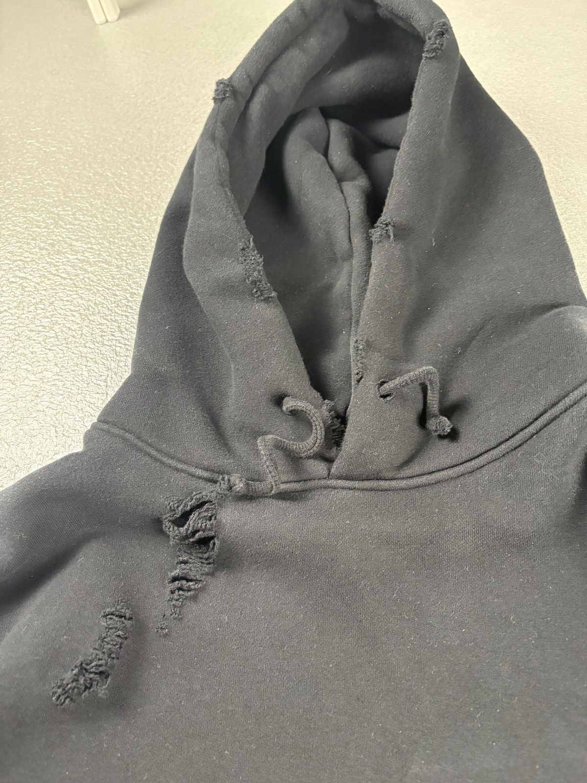 Japanese Brand Simpti Double Layered Boxy Hoodie Black Size US M / EU 48-50 / 2 - 7 Thumbnail