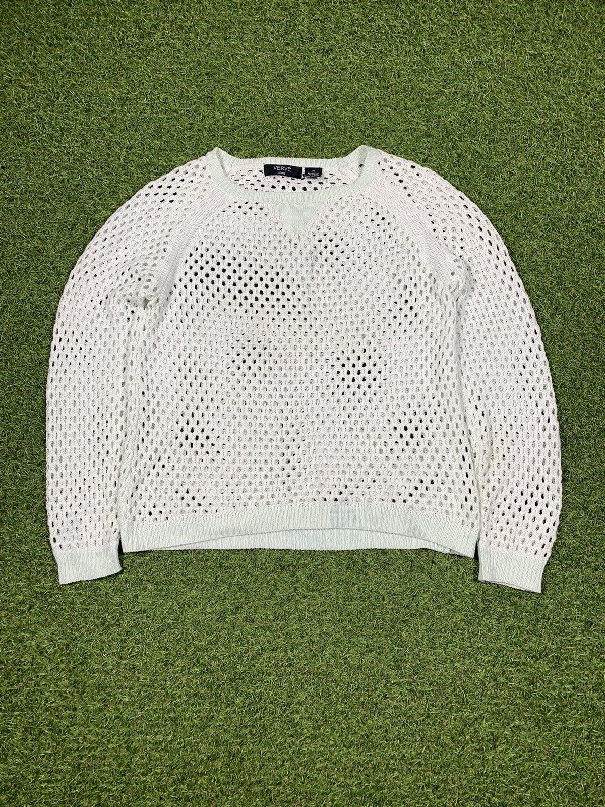 Vintage Vintage Mesh sweatshirts Japanese style size M Size M / US 6-8 / IT 42-44 - 1 Thumbnail