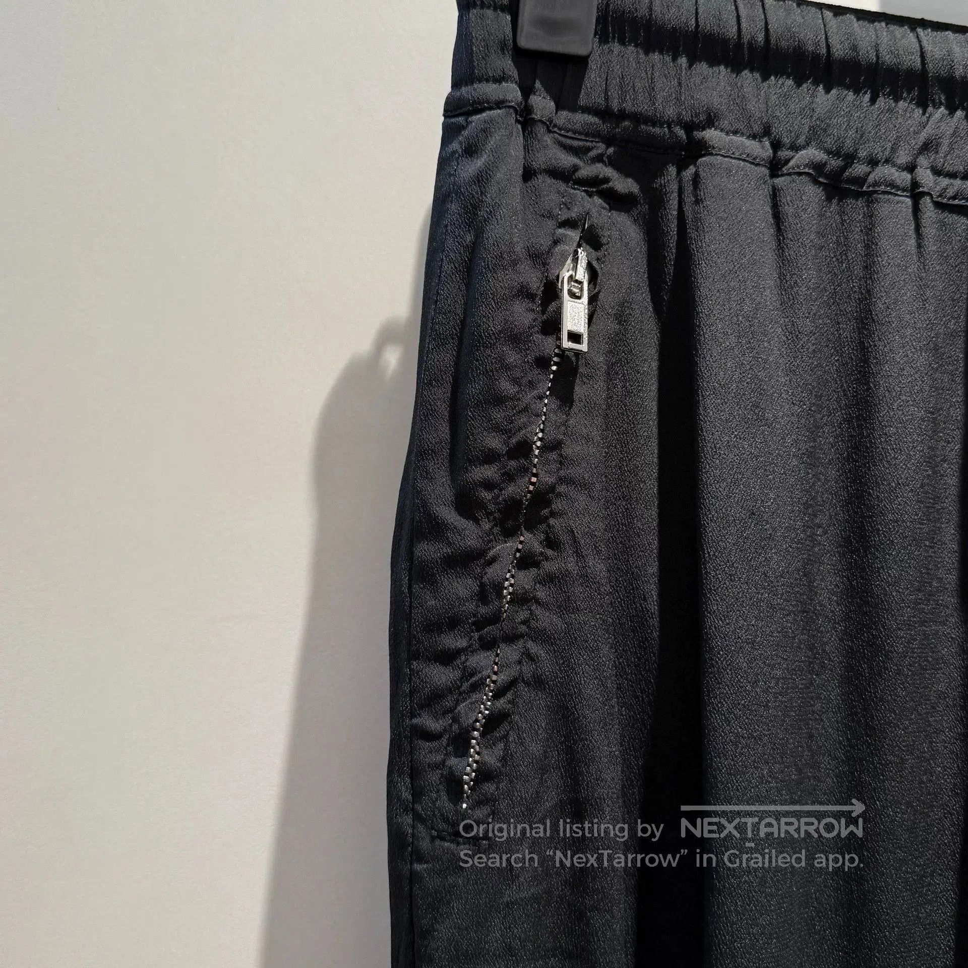 Rick Owens rick owens silk long pants with zippers. Size US 38 / EU 54 - 2 Thumbnail