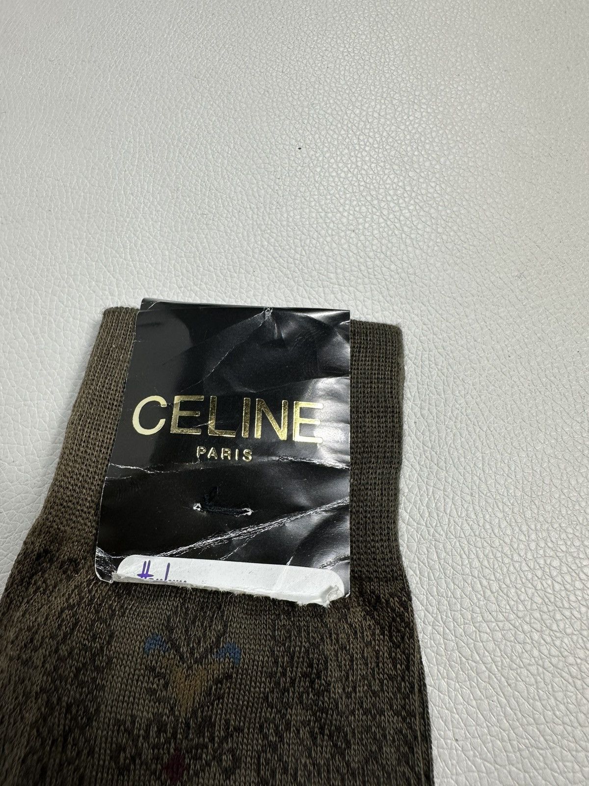 Celine × Designer Bundle 2 Pair Socks Celine And Yves Saint Laurent Size ONE SIZE - 4 Thumbnail