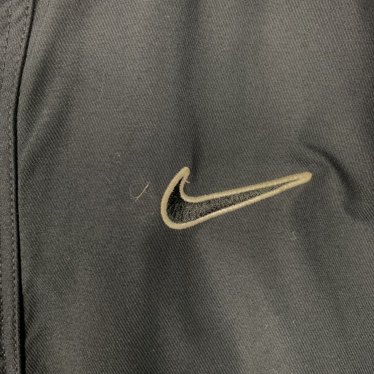 Nike Vintage Nike Swoosh Hooded Long Jacket Size US L / EU 52-54 / 3 - 16 Thumbnail