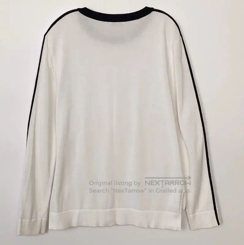 Fendi Fendi White Cotton Women's Knit Sweater . Size M / US 6-8 / IT 42-44 - 2 Thumbnail