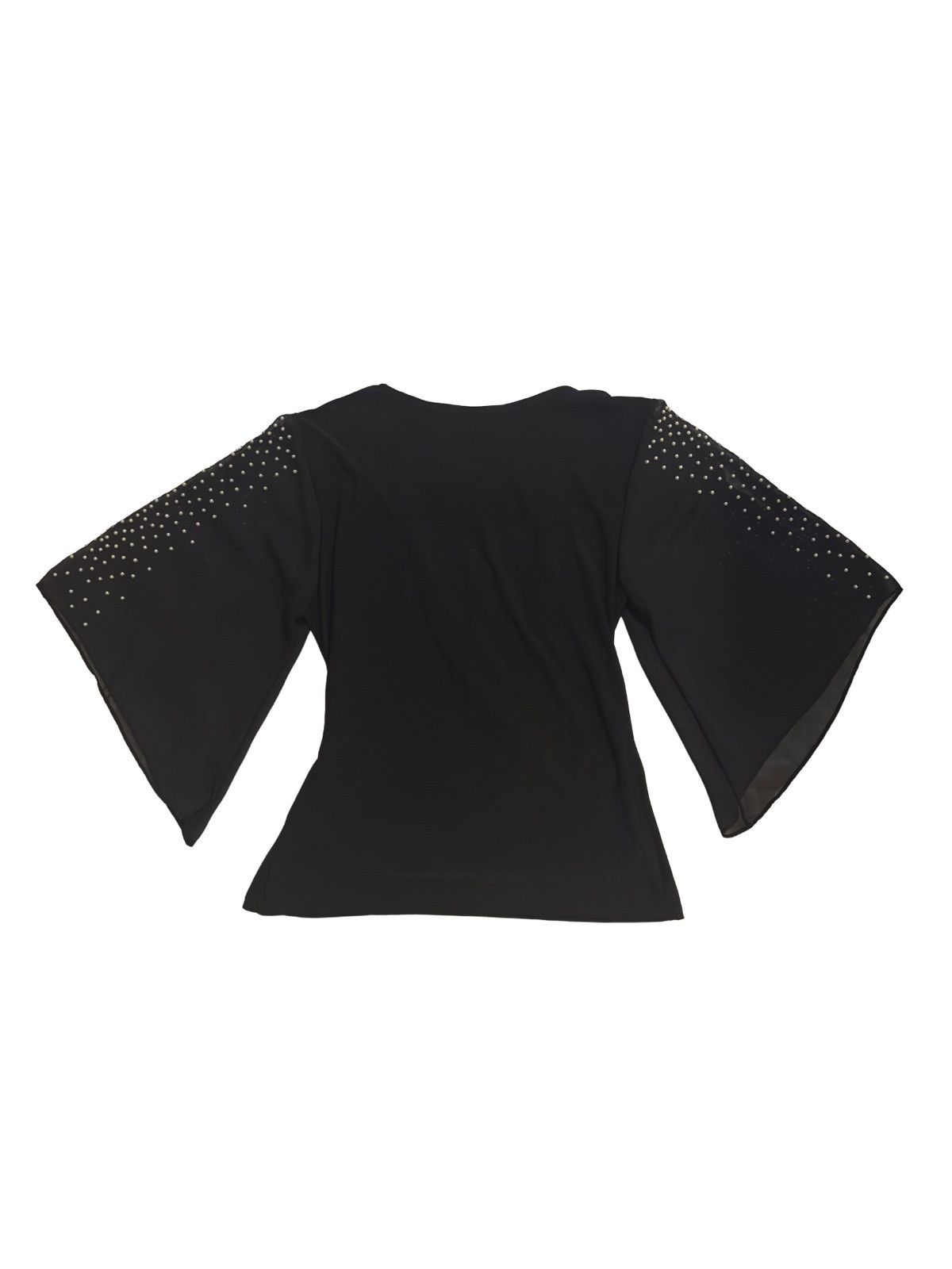Other Black Top with beads details.wt1342 Size XS / US 0-2 / IT 36-38 - 9 Thumbnail