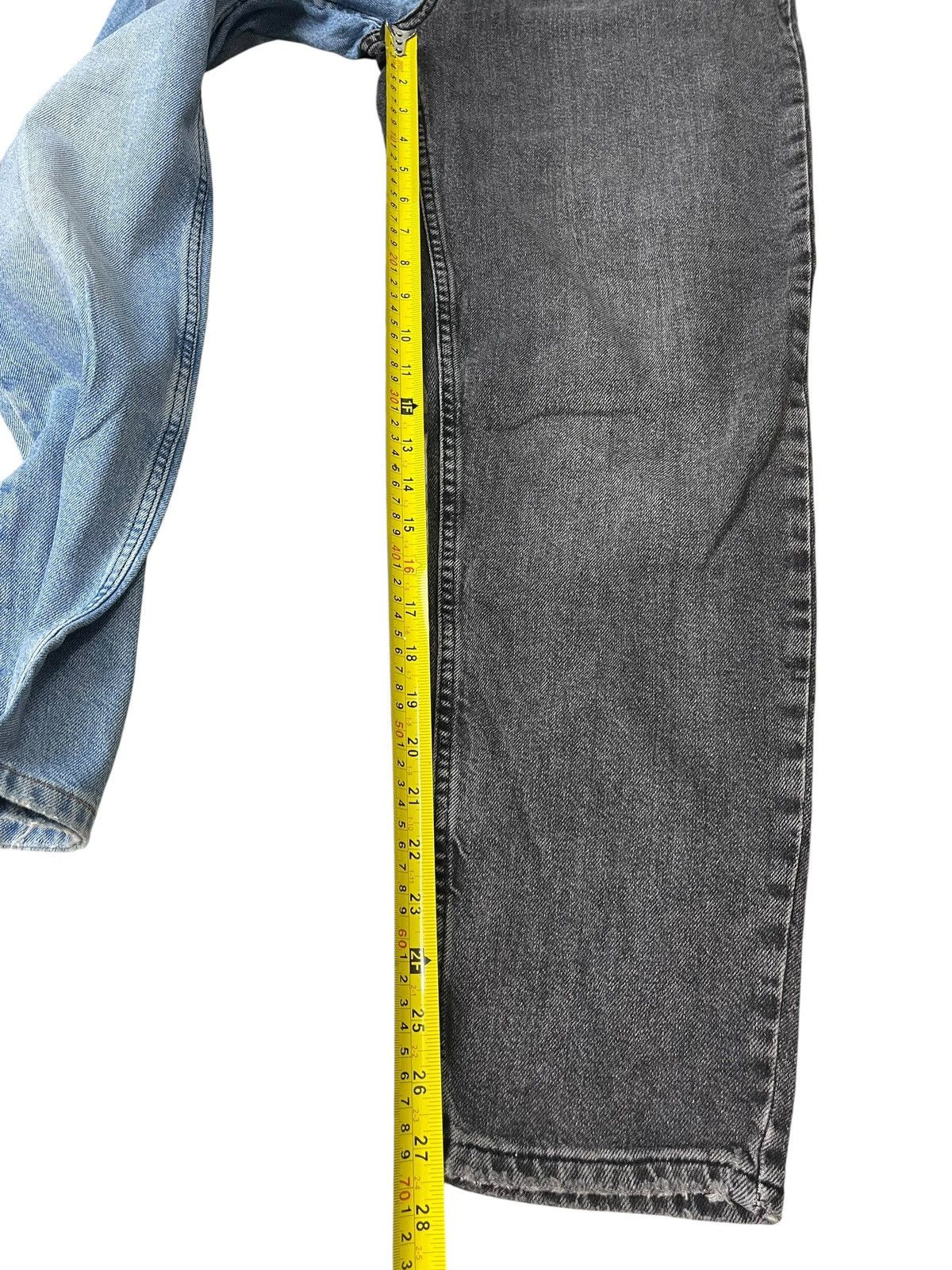 Bershka Two Tone Colour Jeans Streetwear