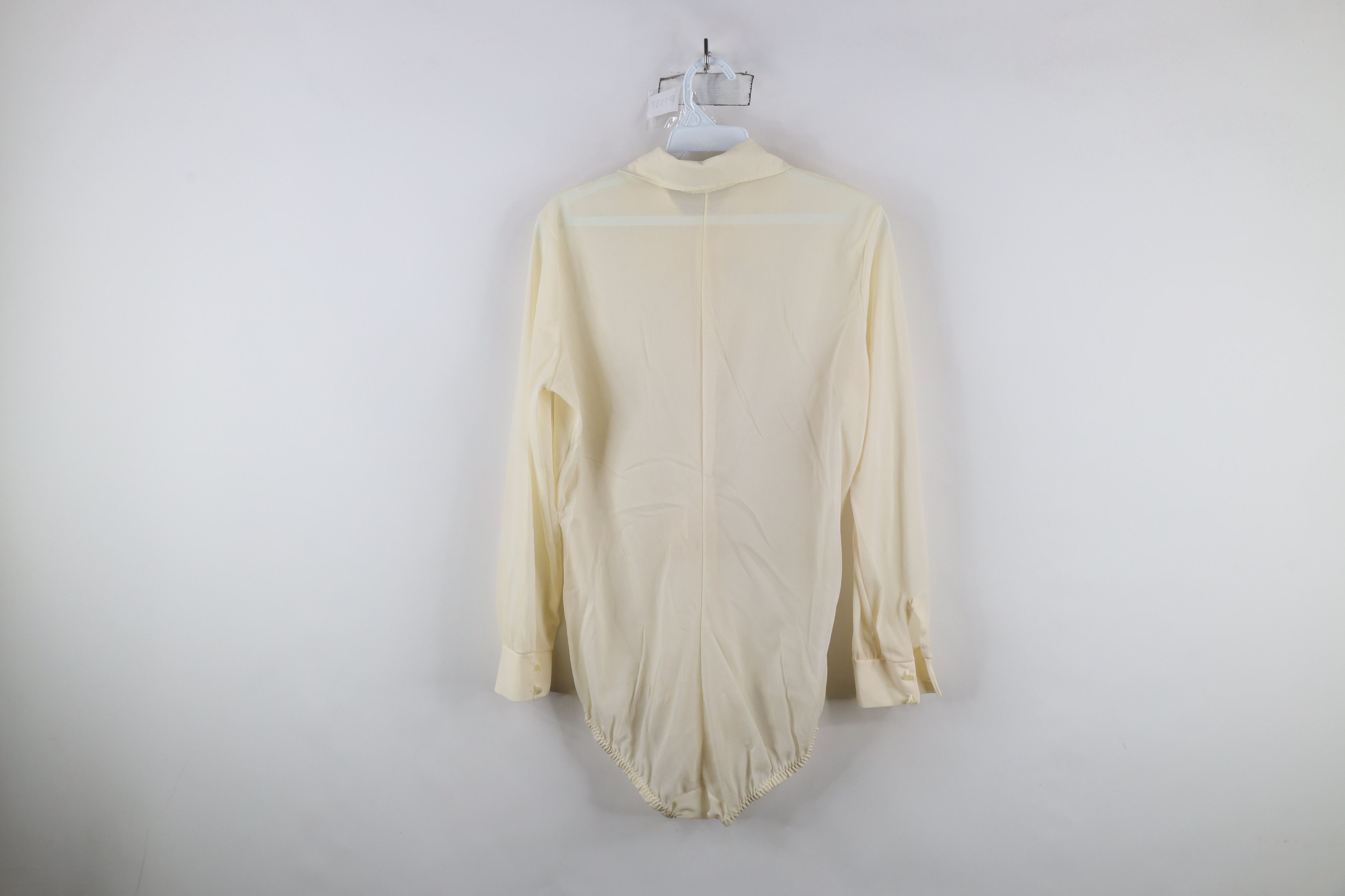 Vintage Vintage 50s 60s Streetwear Collared Body Suit Shirt Nylon Size XXL / US 16-18 / IT 52-54 - 12 Thumbnail