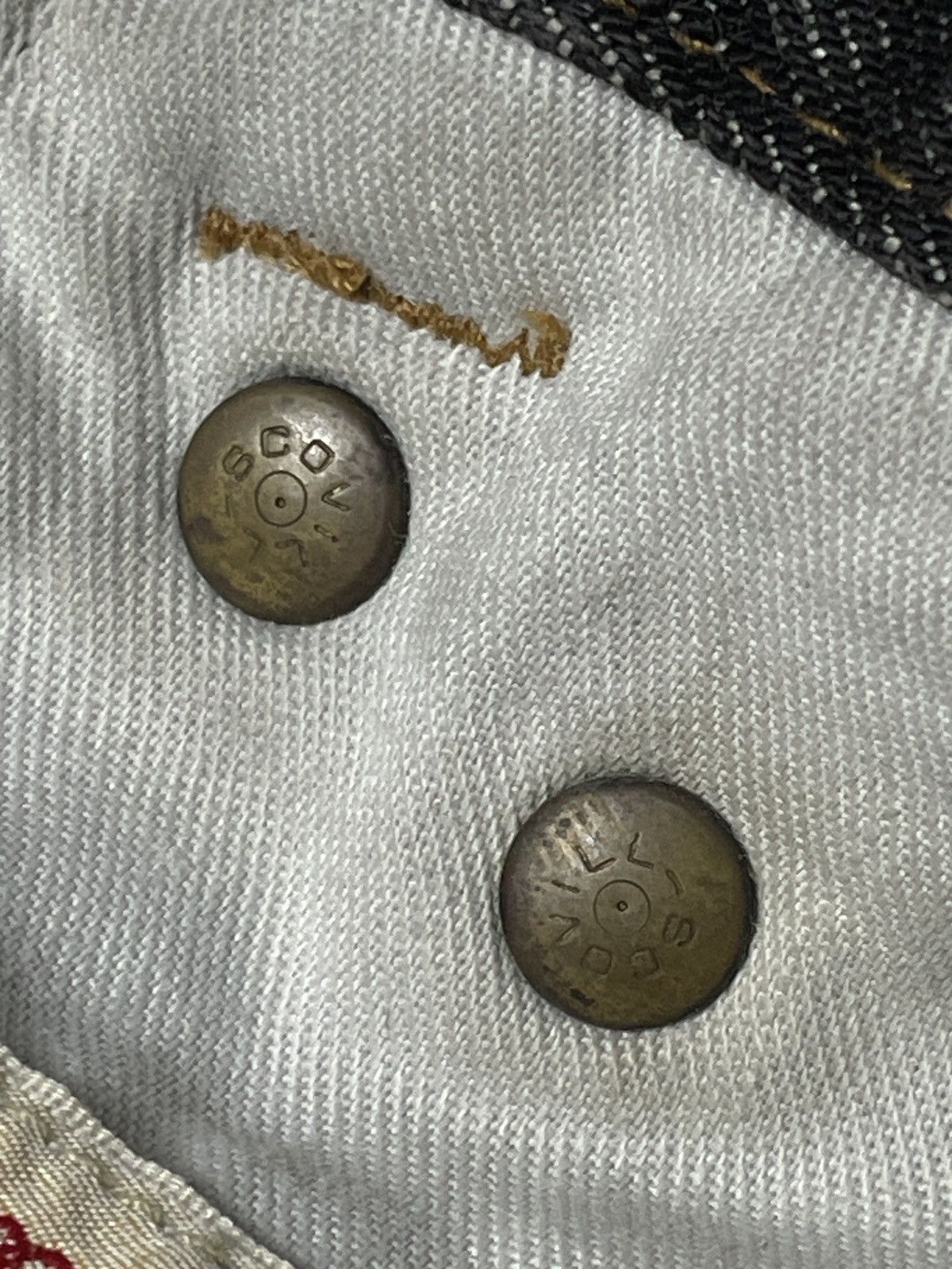 Studio D'Artisan 1990’s Íxi:z - Distressed Button Fly Denim Pants Size US 29 - 6 Thumbnail